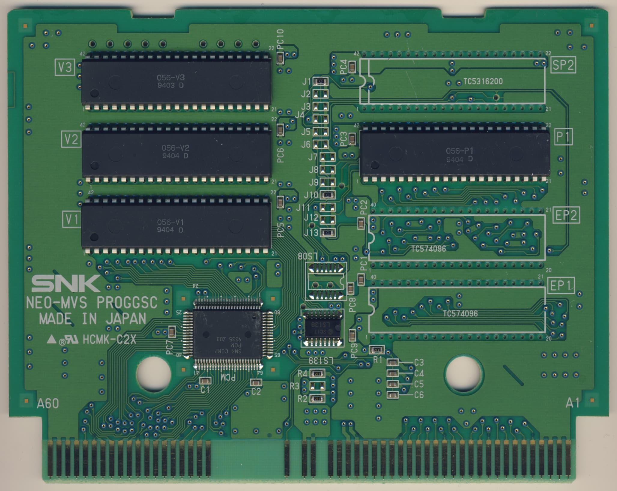 Art of Fighting 2 — official PCB front