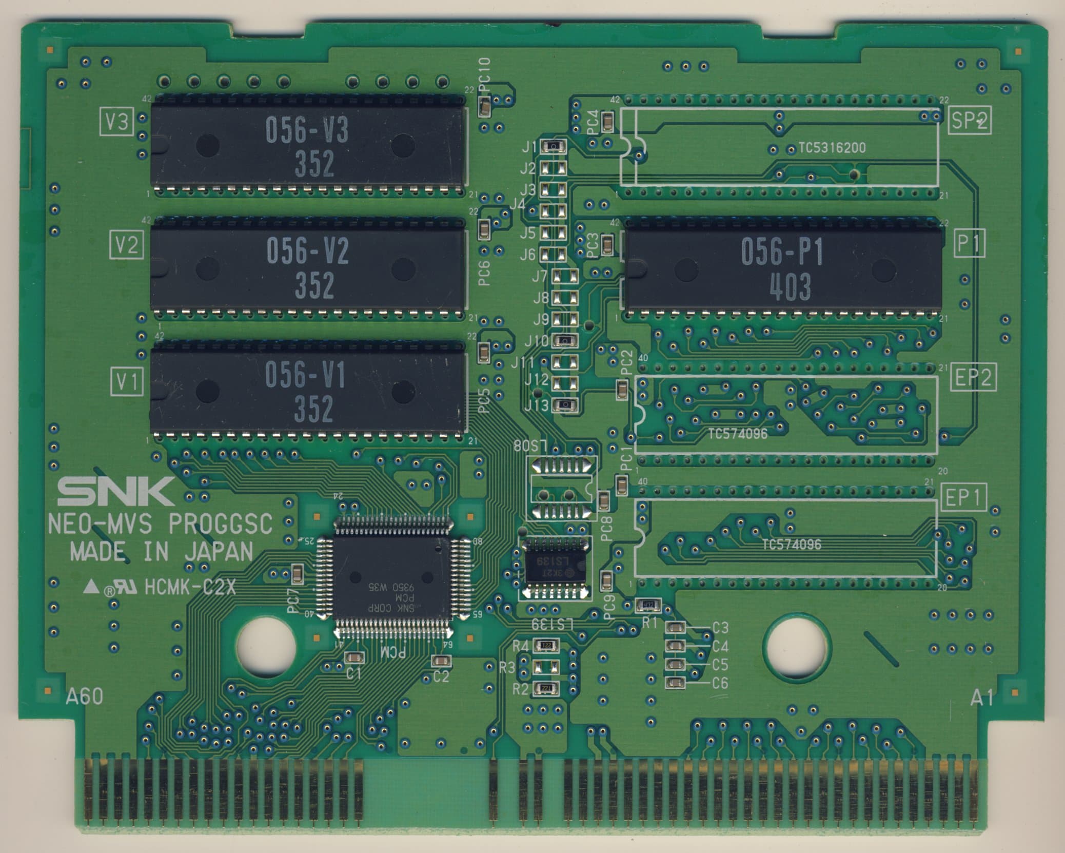 Art of Fighting 2 — official PCB back