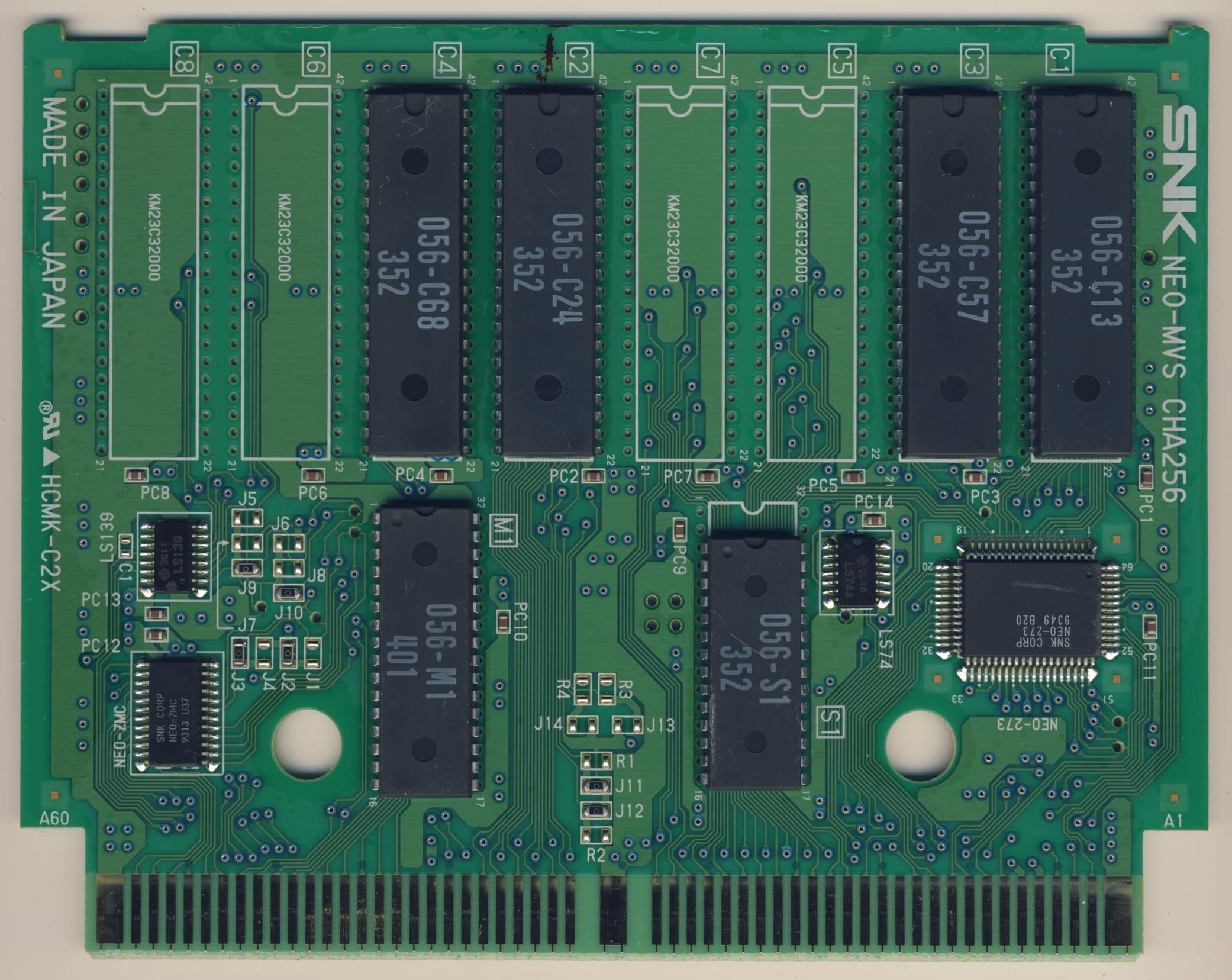 Art of Fighting 2 — official PCB back