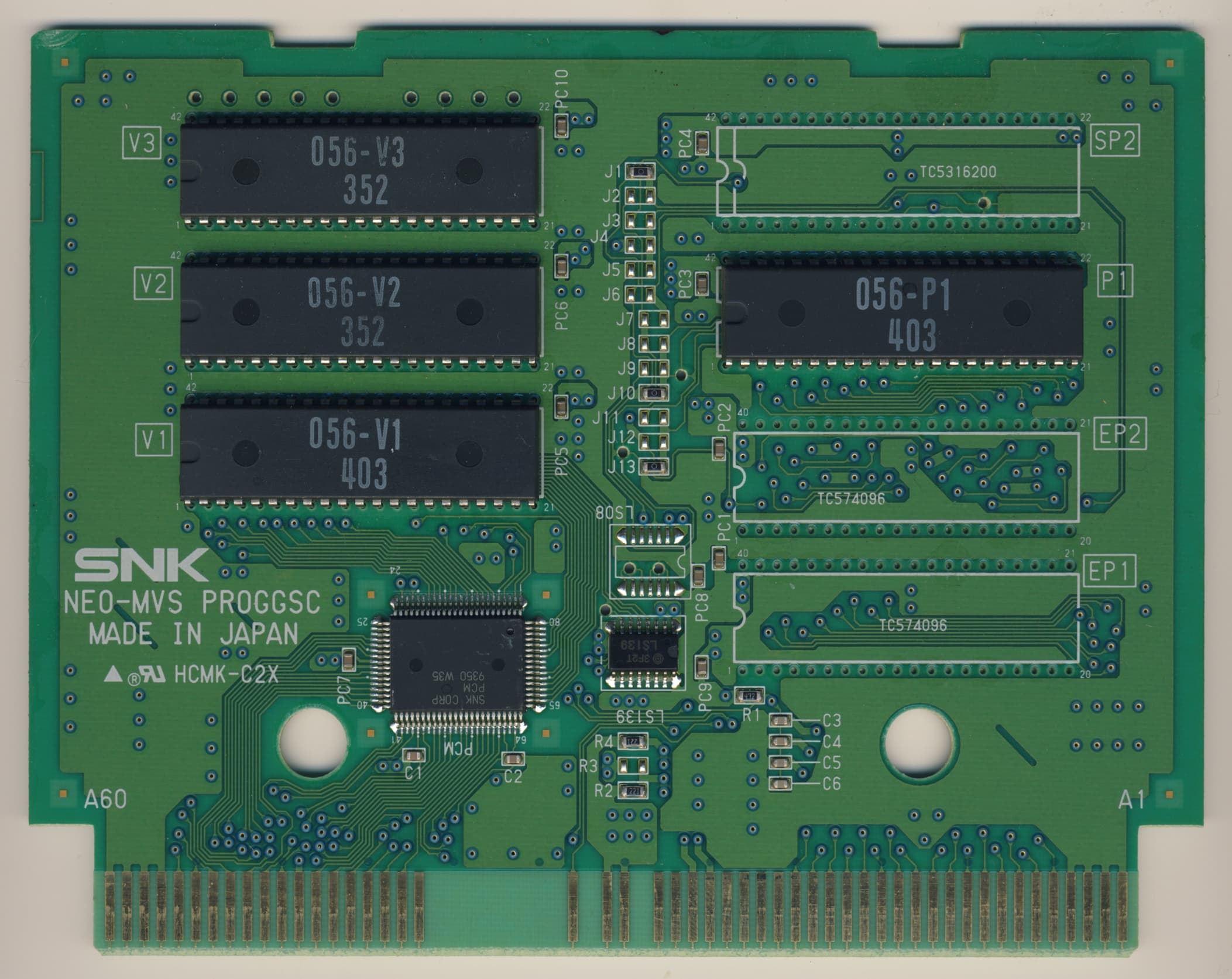 Art of Fighting 2 — official PCB back