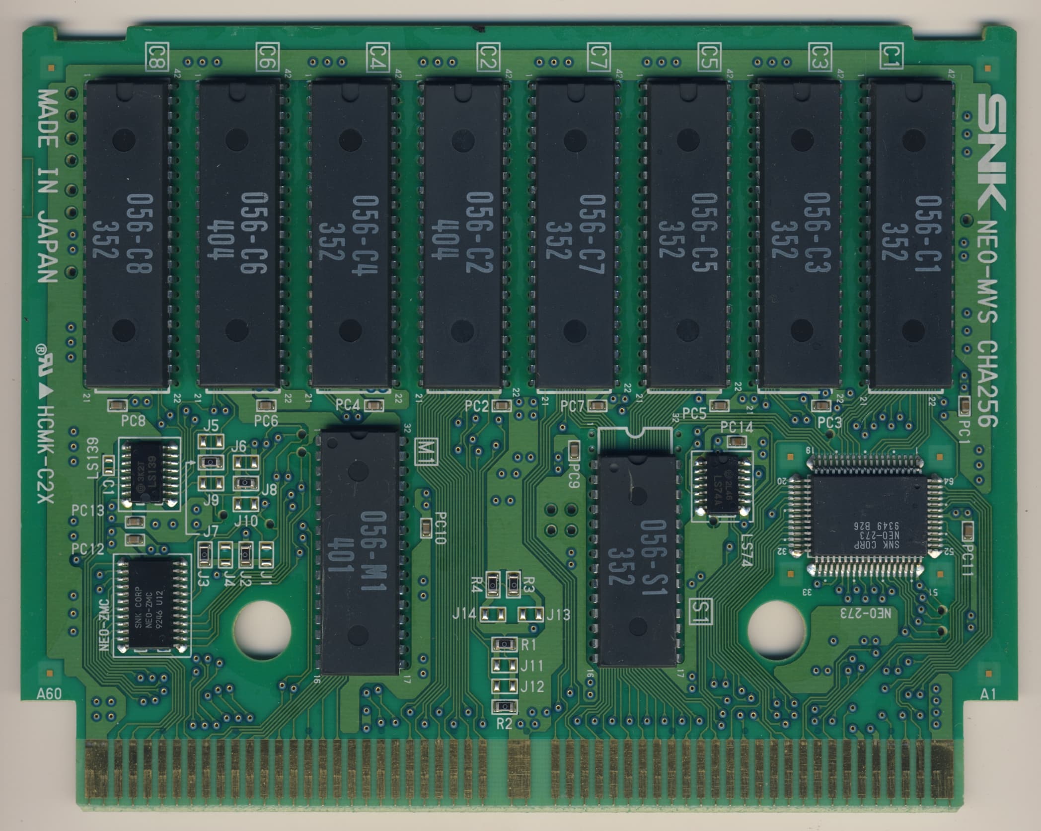 Art of Fighting 2 — official PCB back