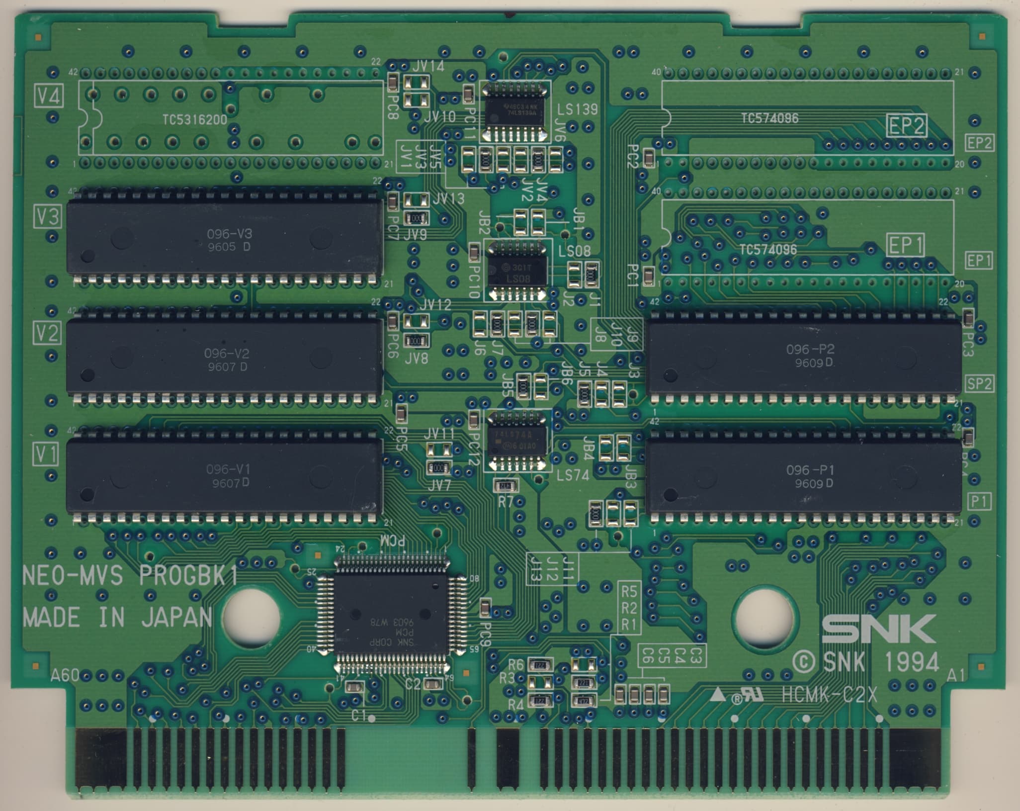 Art of Fighting 3 — official PCB front
