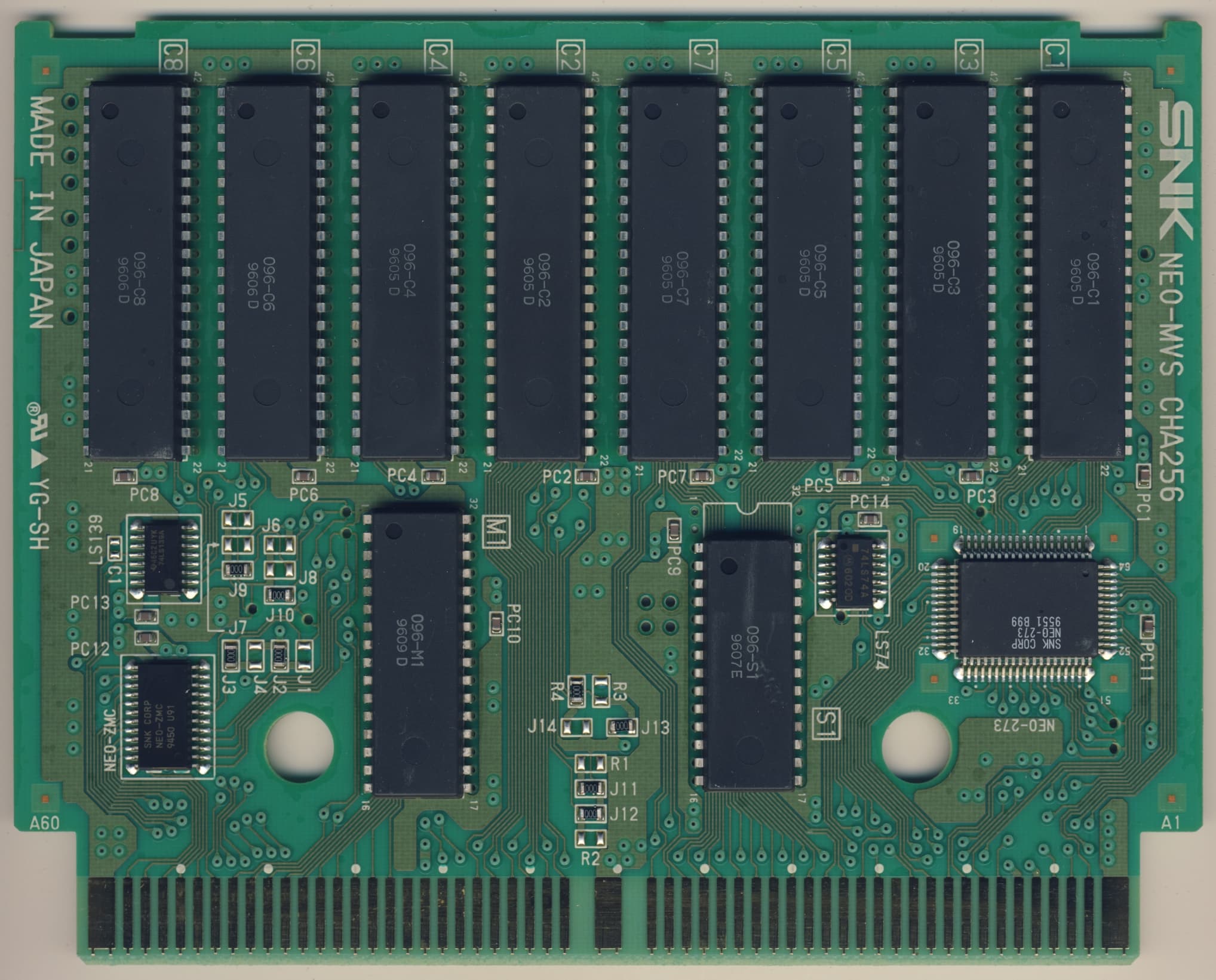 Art of Fighting 3 — official PCB back