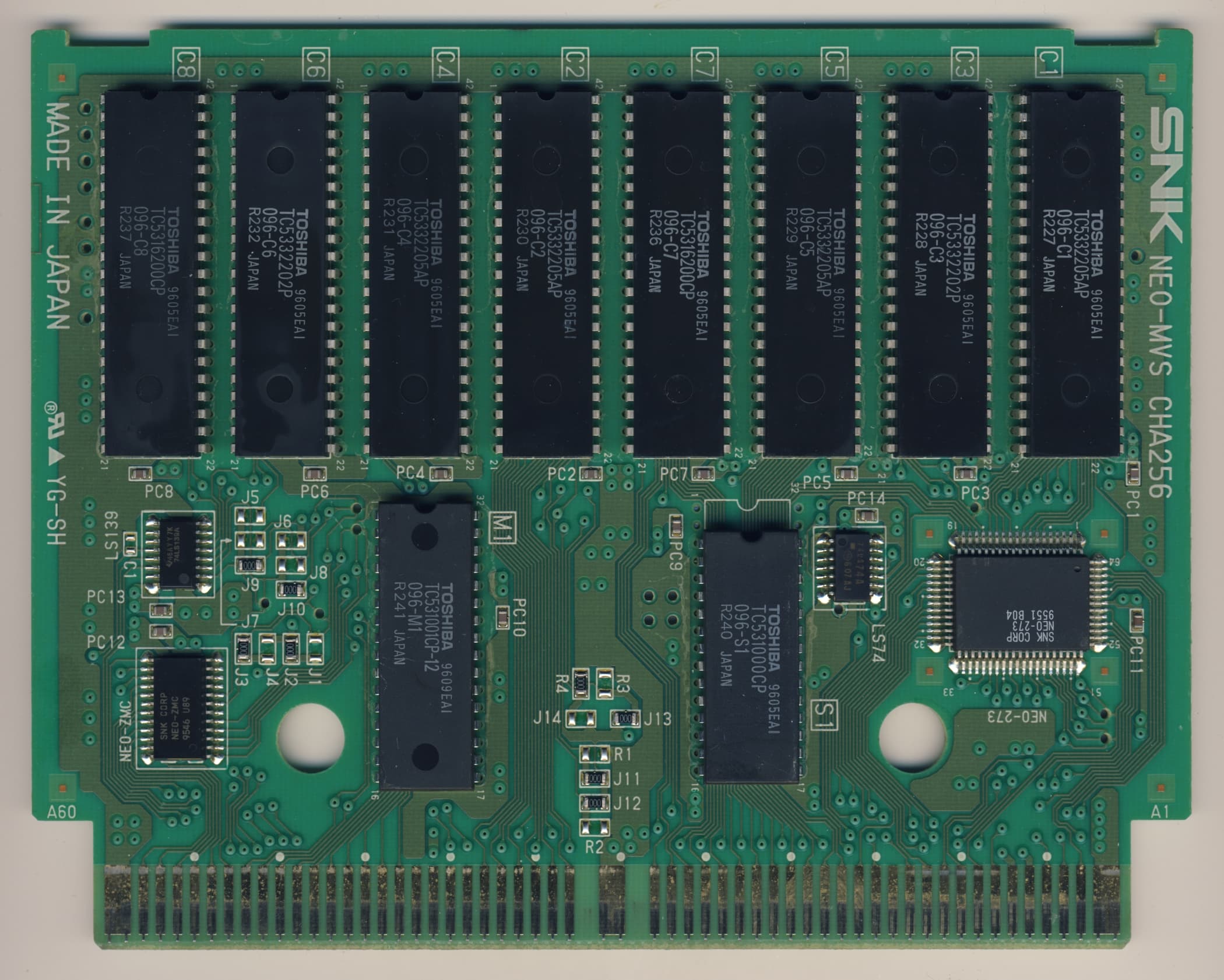 Art of Fighting 3 — official PCB back