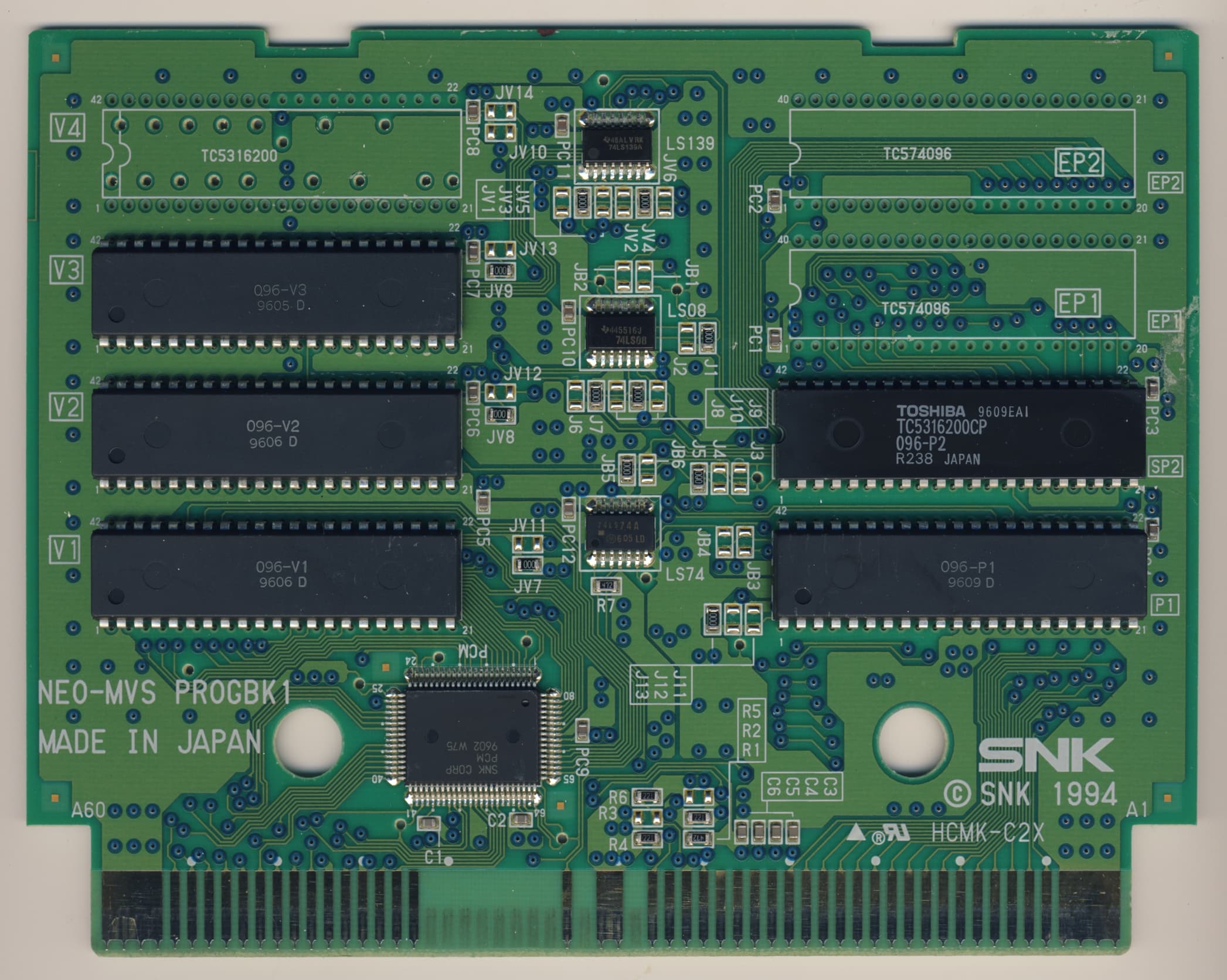 Art of Fighting 3 — official PCB back