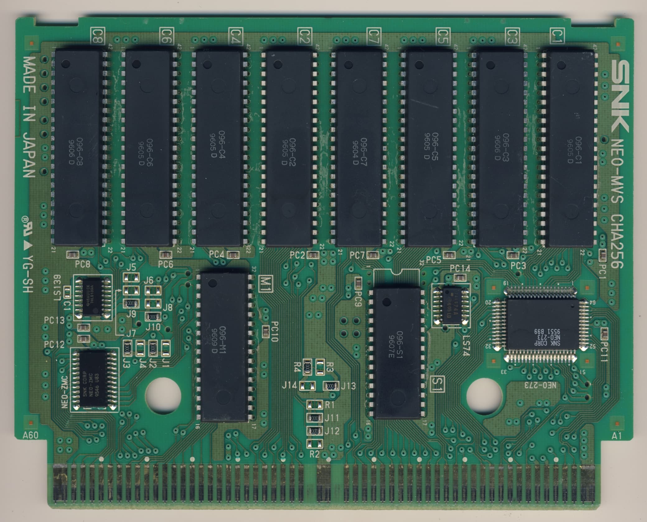 Art of Fighting 3 — official PCB back