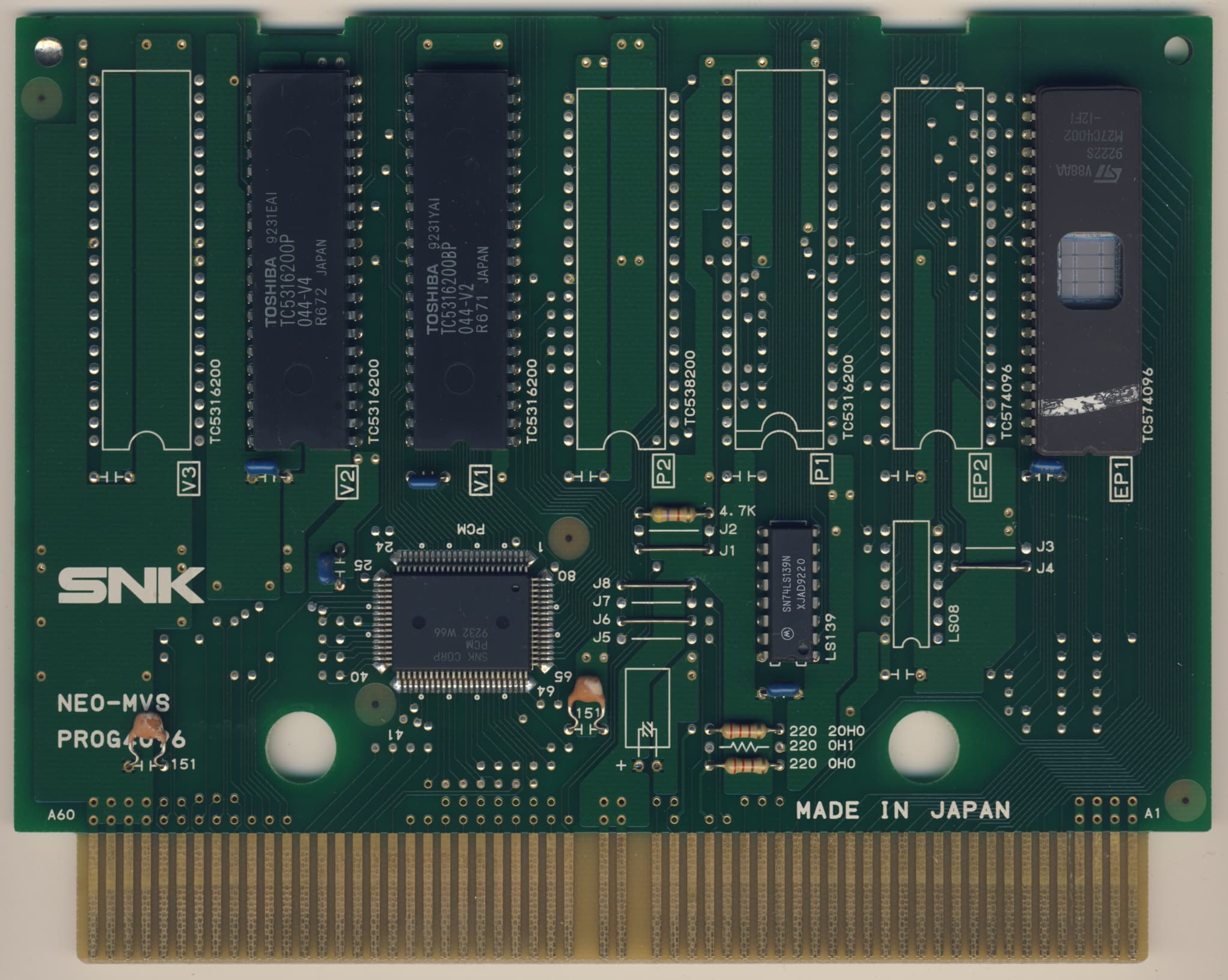 Art of Fighting — official PCB front