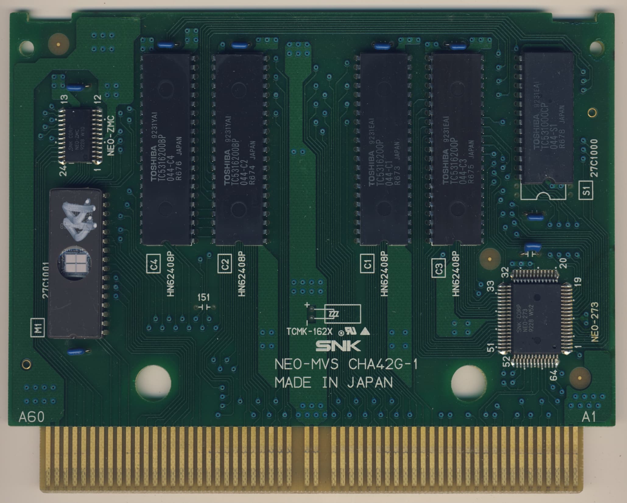 Art of Fighting — official PCB back