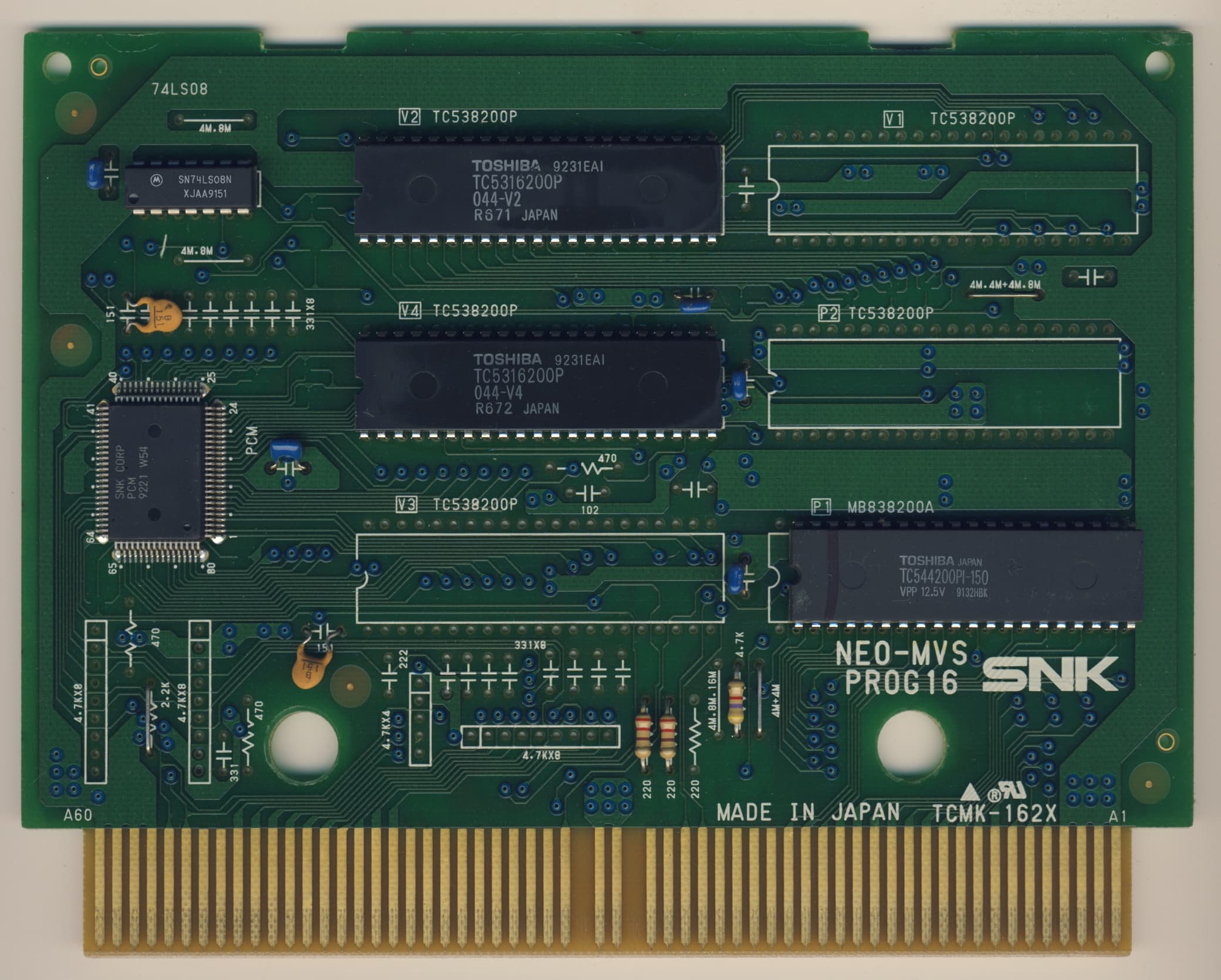 Art of Fighting — official PCB back