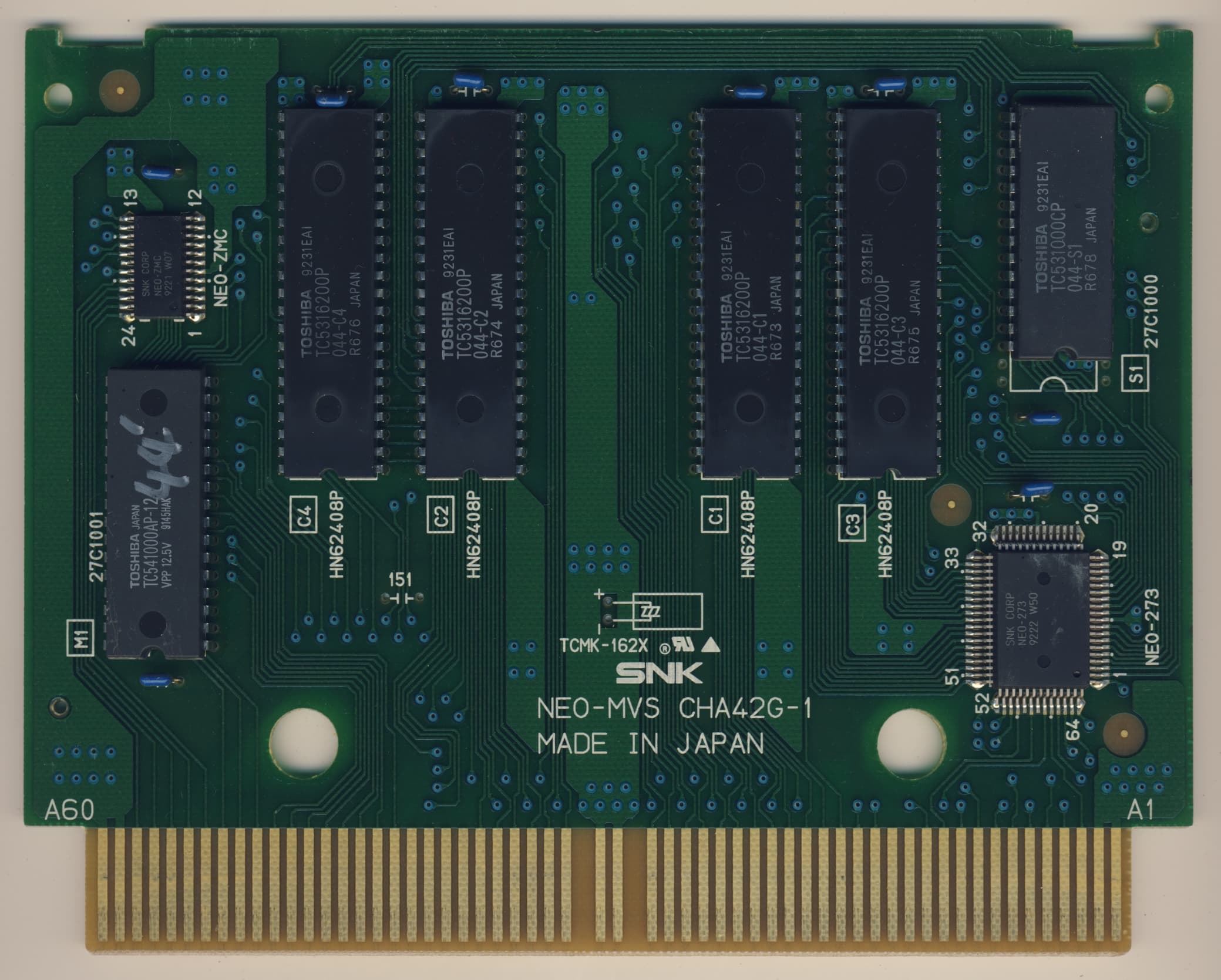 Art of Fighting — official PCB back