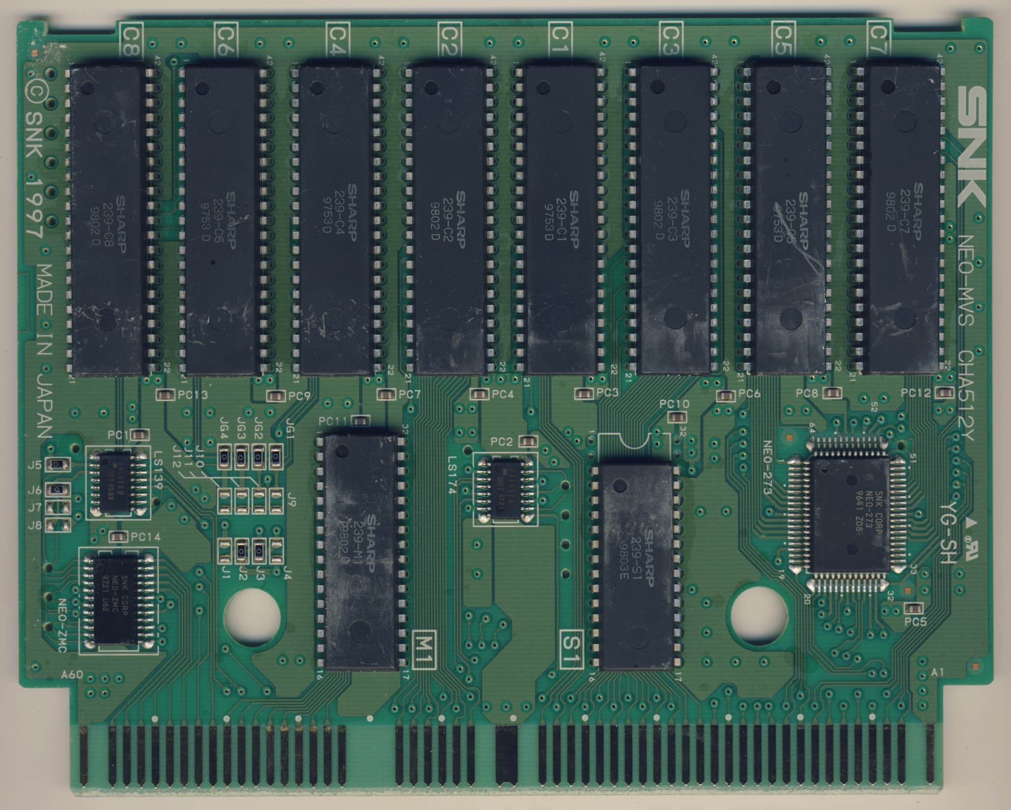 Blazing Star — official PCB back