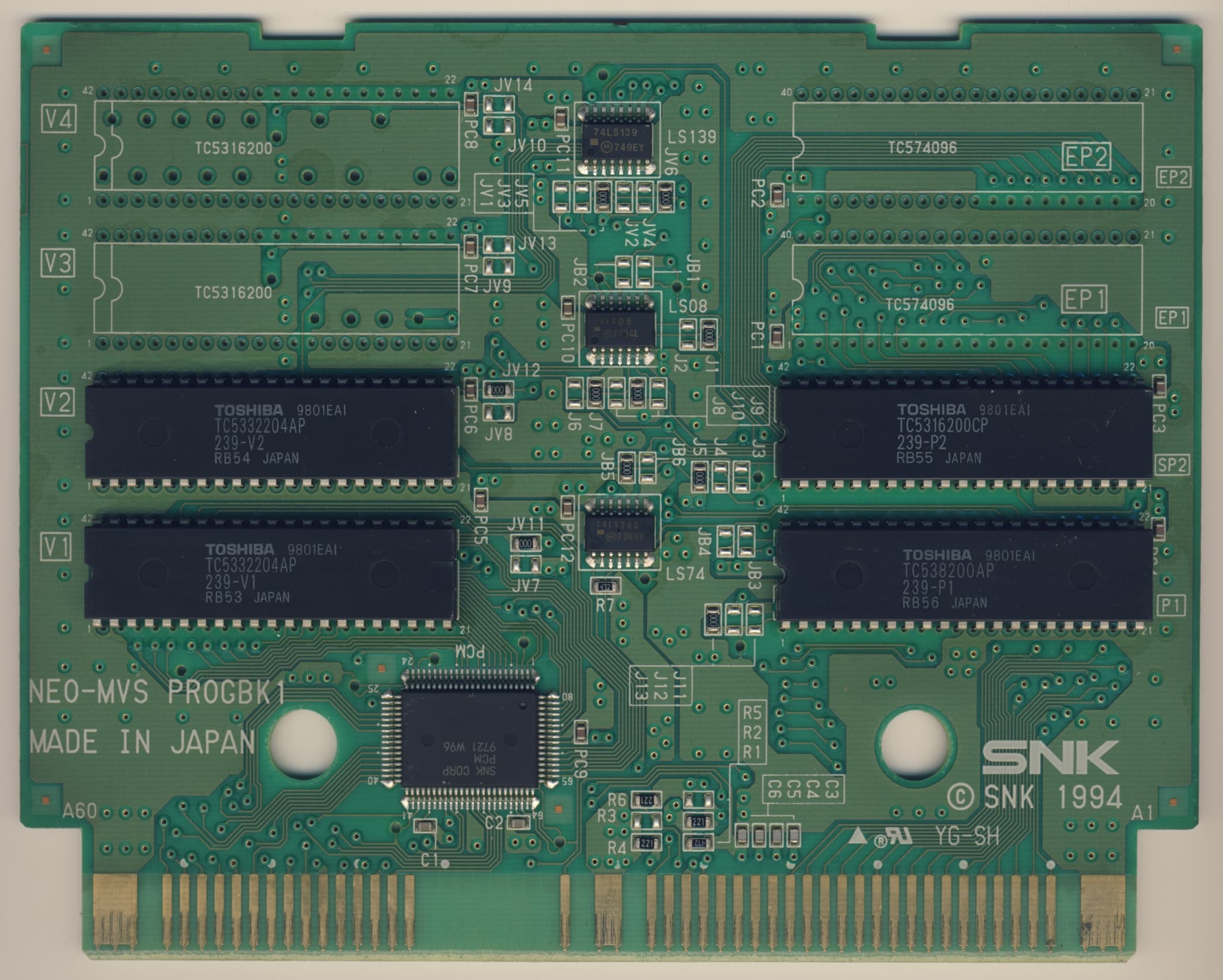 Blazing Star — official PCB back