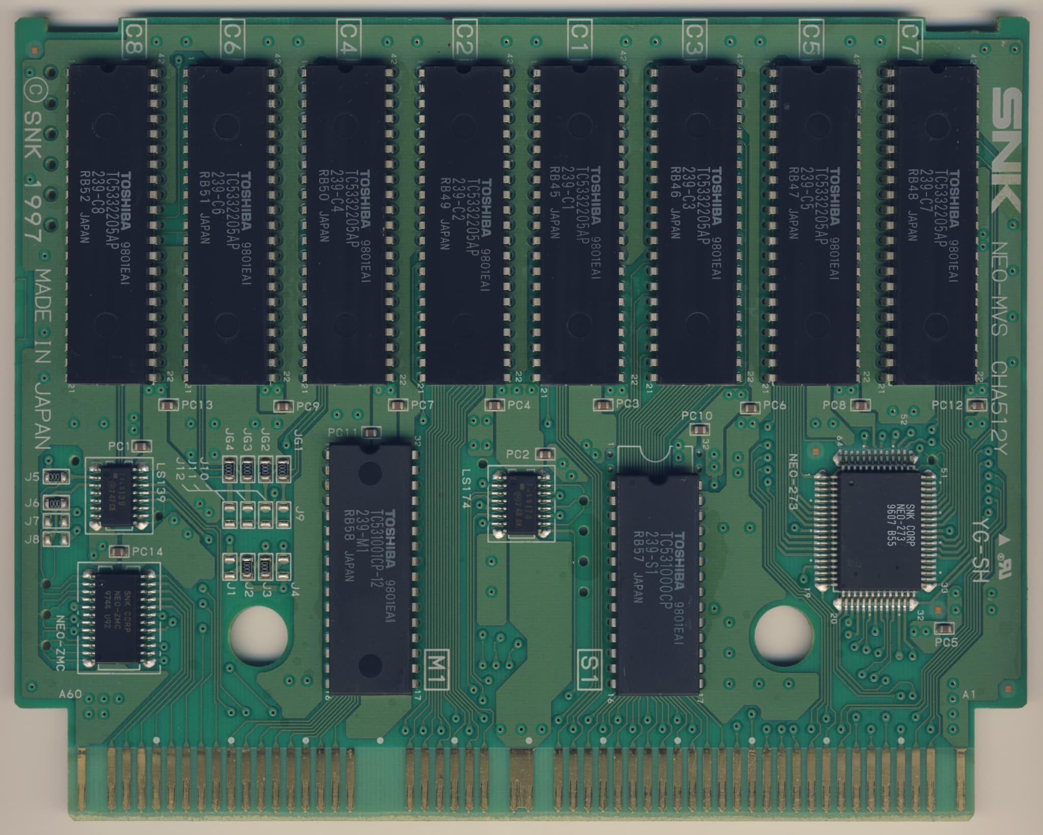 Blazing Star — official PCB back
