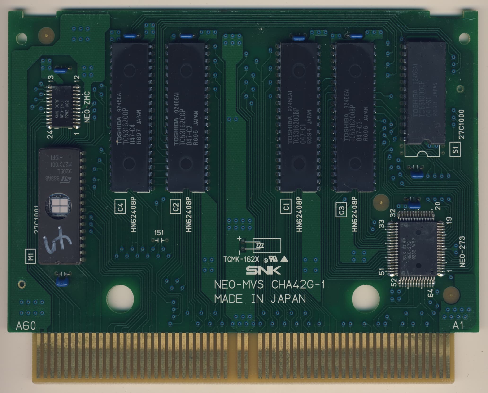 Fatal Fury 2 — official PCB back