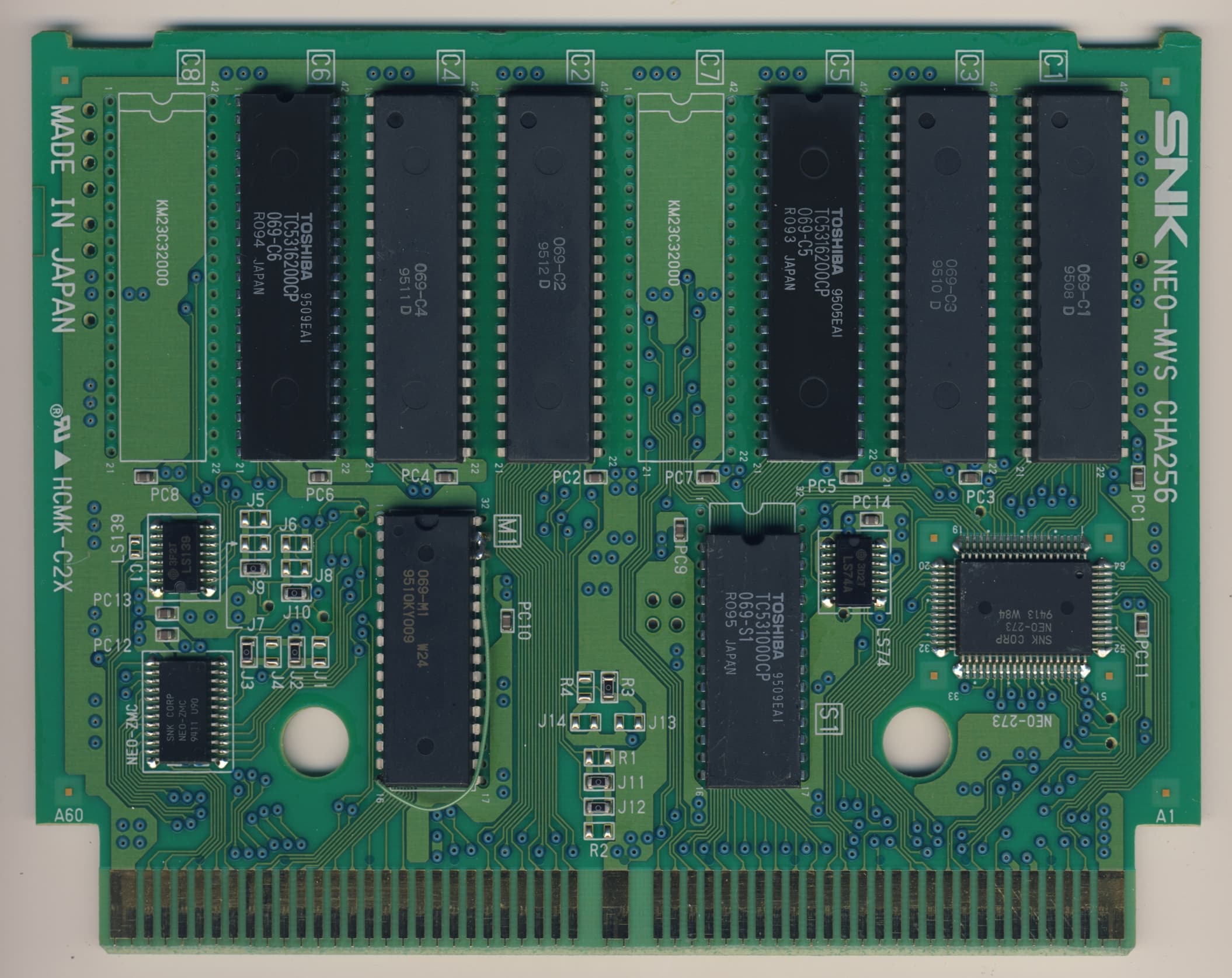 Fatal Fury 3 — official PCB back