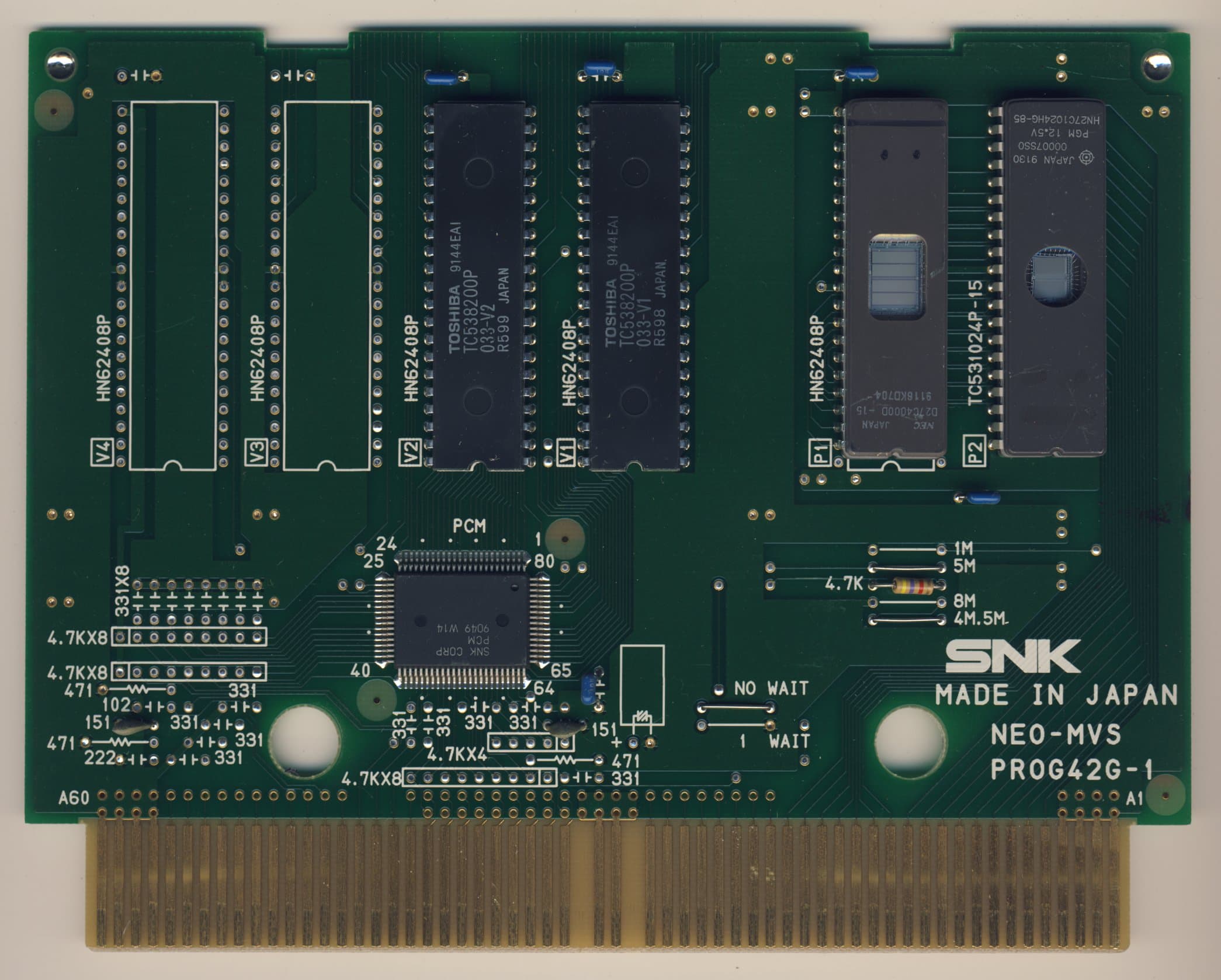 Fatal Fury — official PCB back