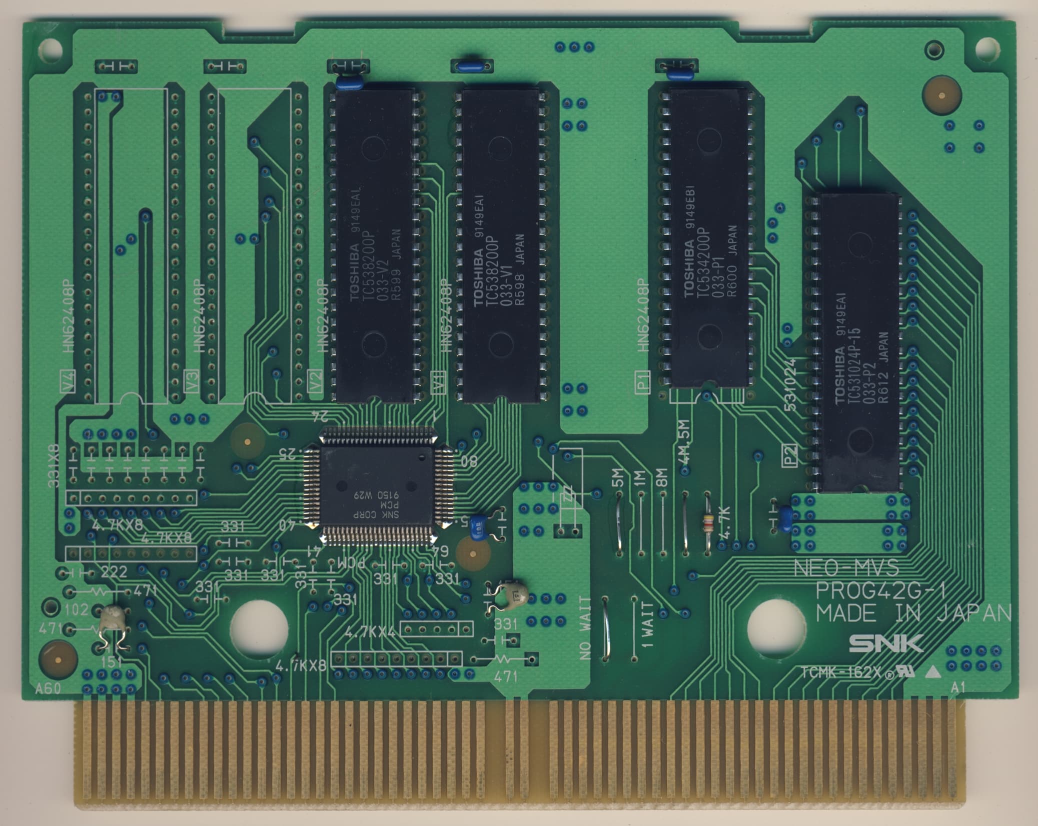 Fatal Fury — official PCB back