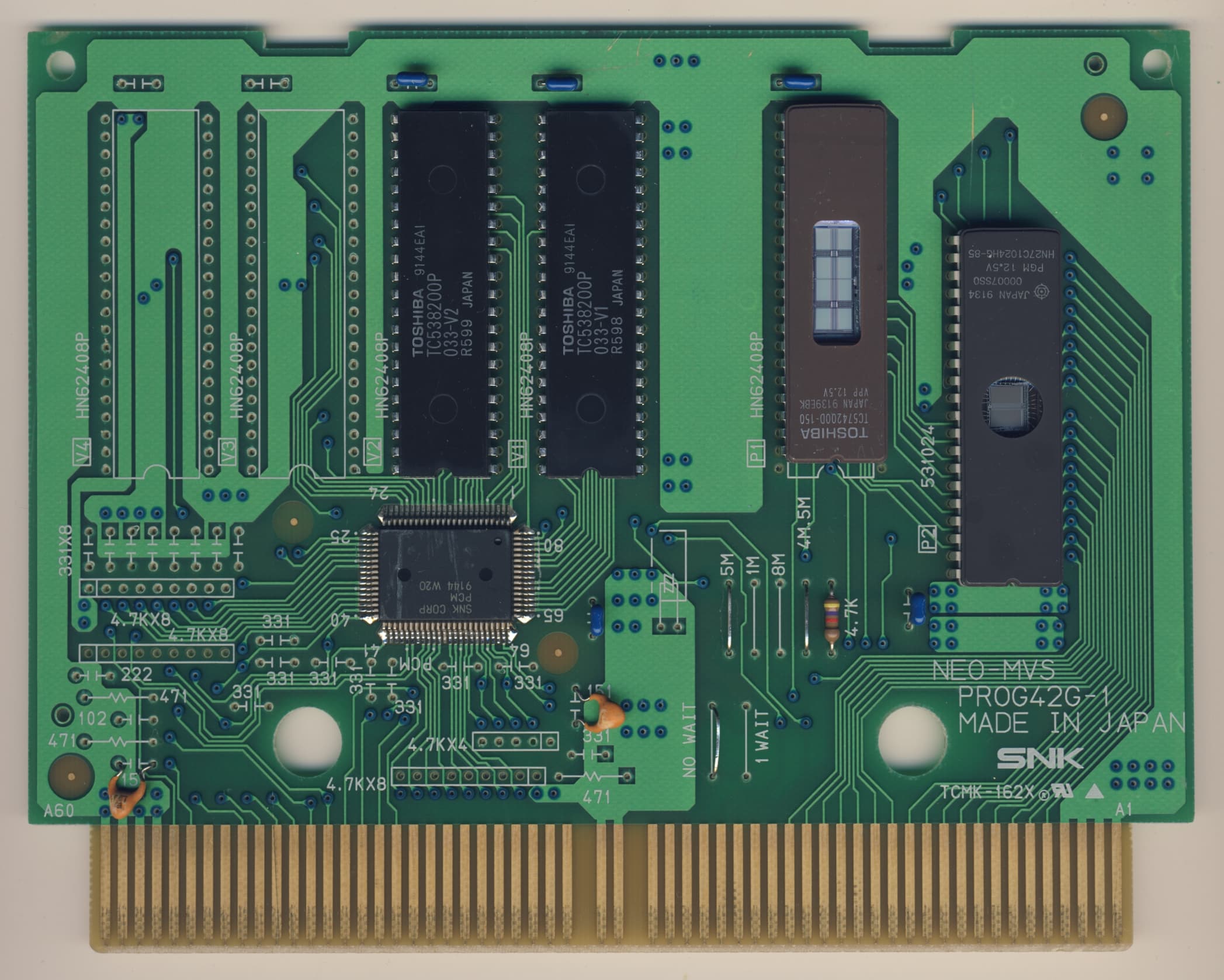 Fatal Fury — official PCB back