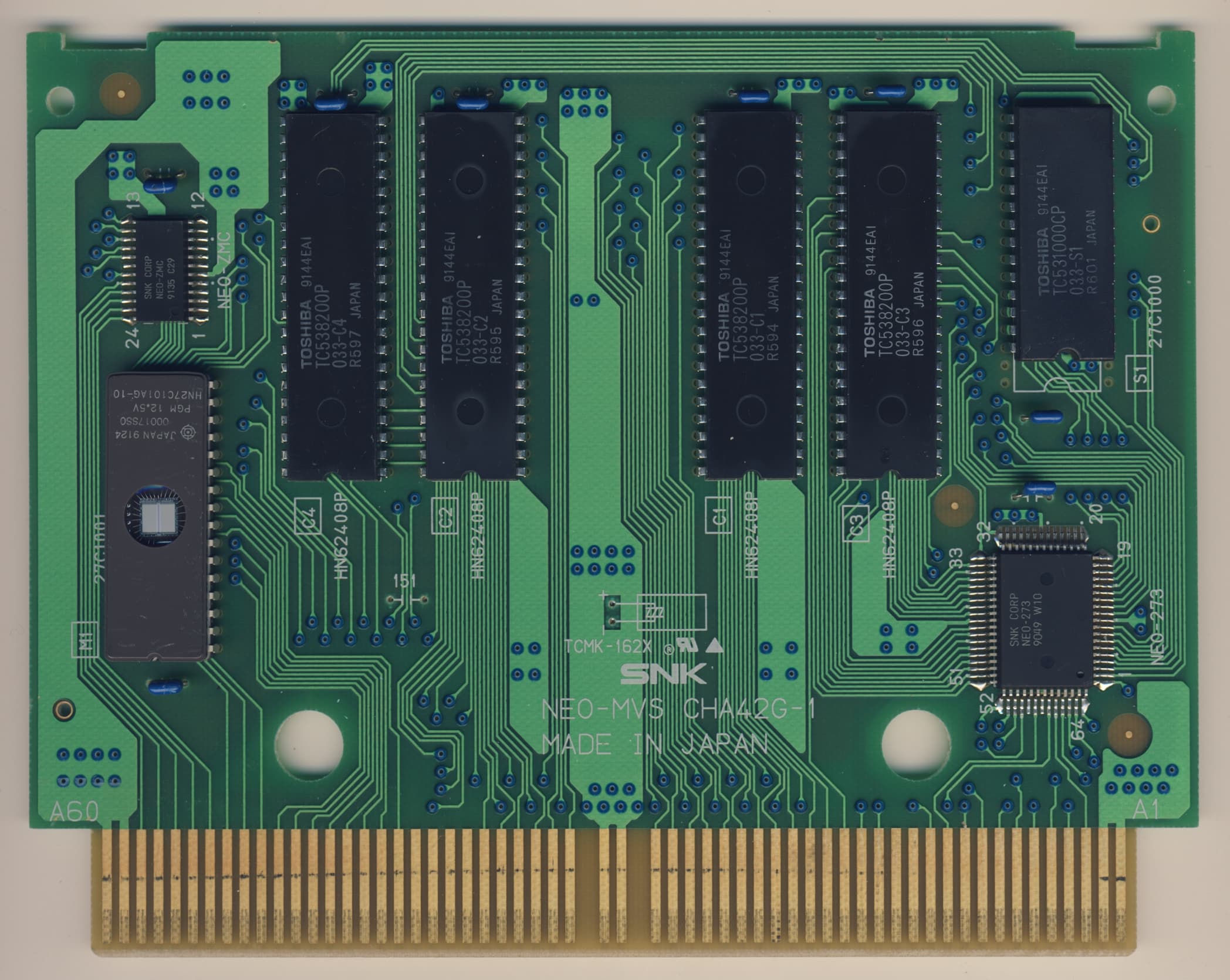Fatal Fury — official PCB back