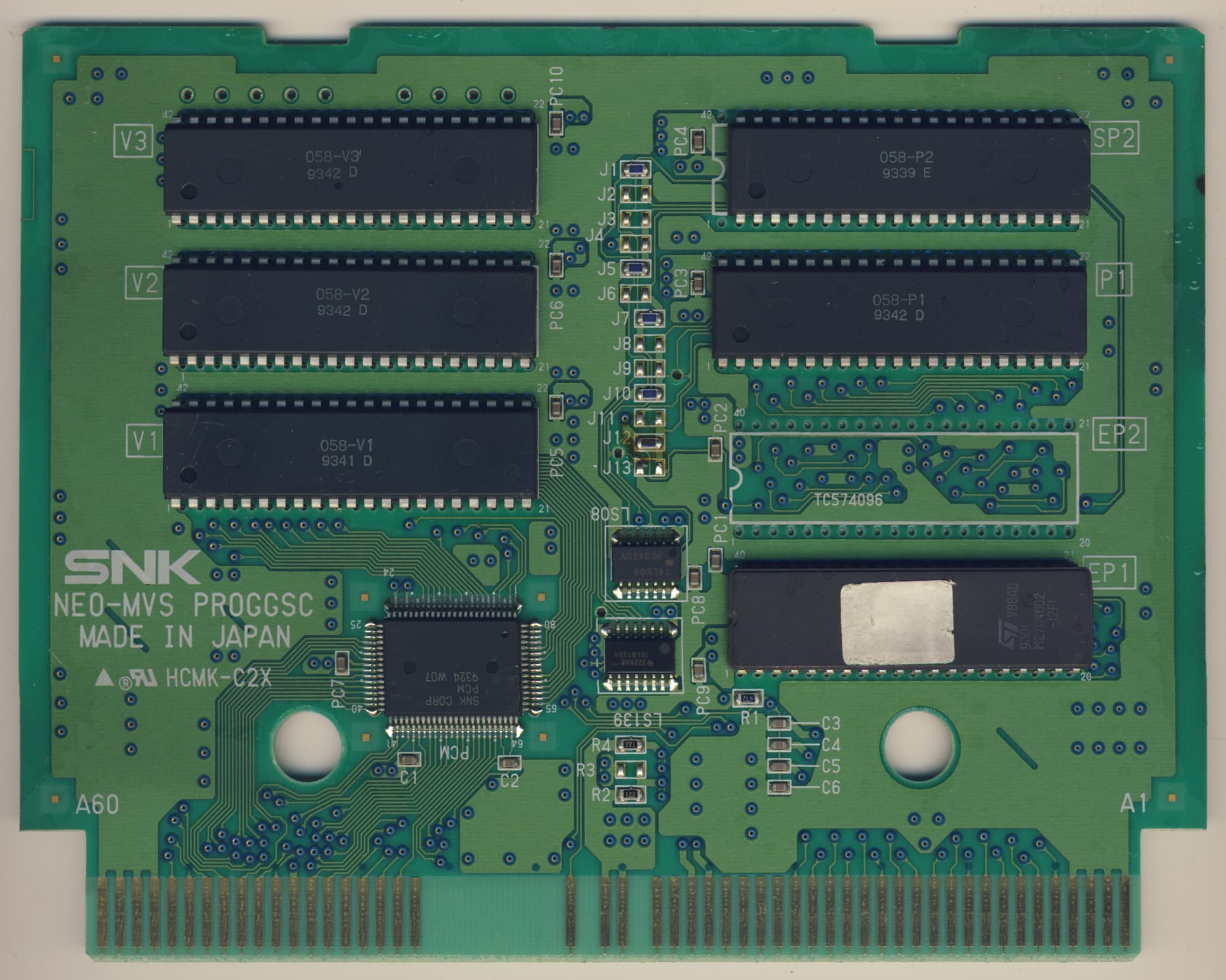 Fatal Fury Special — official PCB front