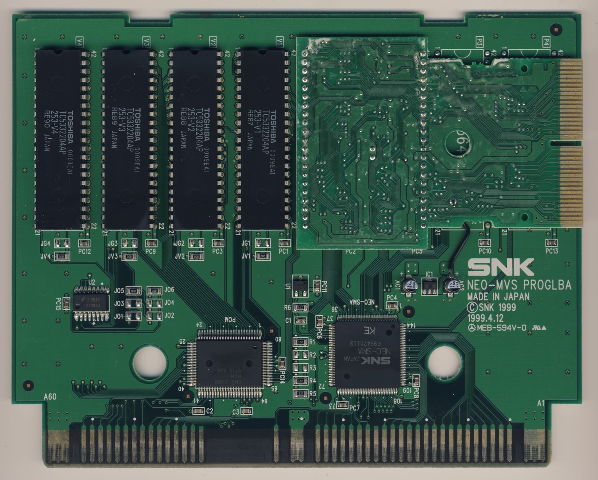 Garou: Mark of the Wolves — official PCB back