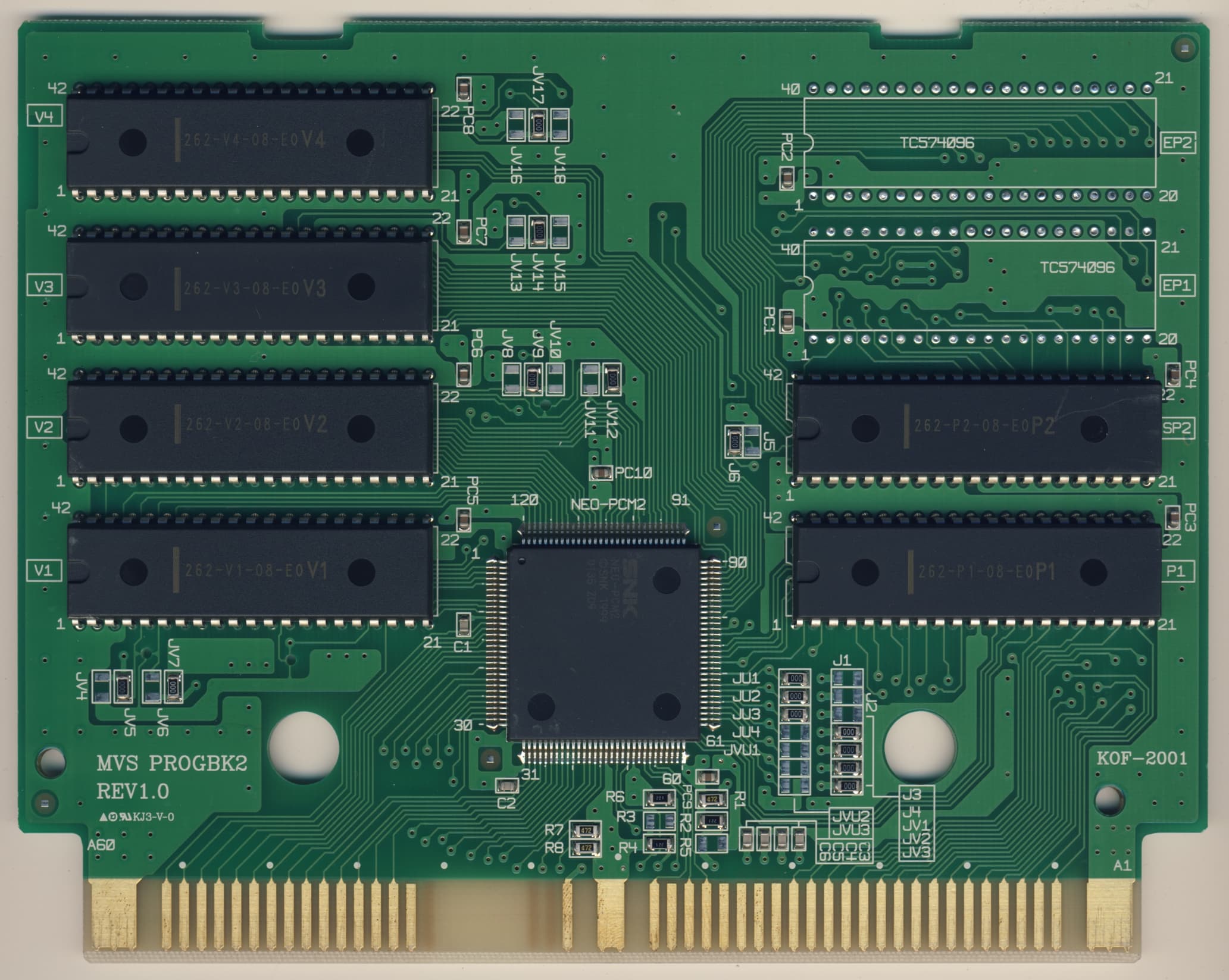 King of Fighters 2001 (2001) — official PCB front