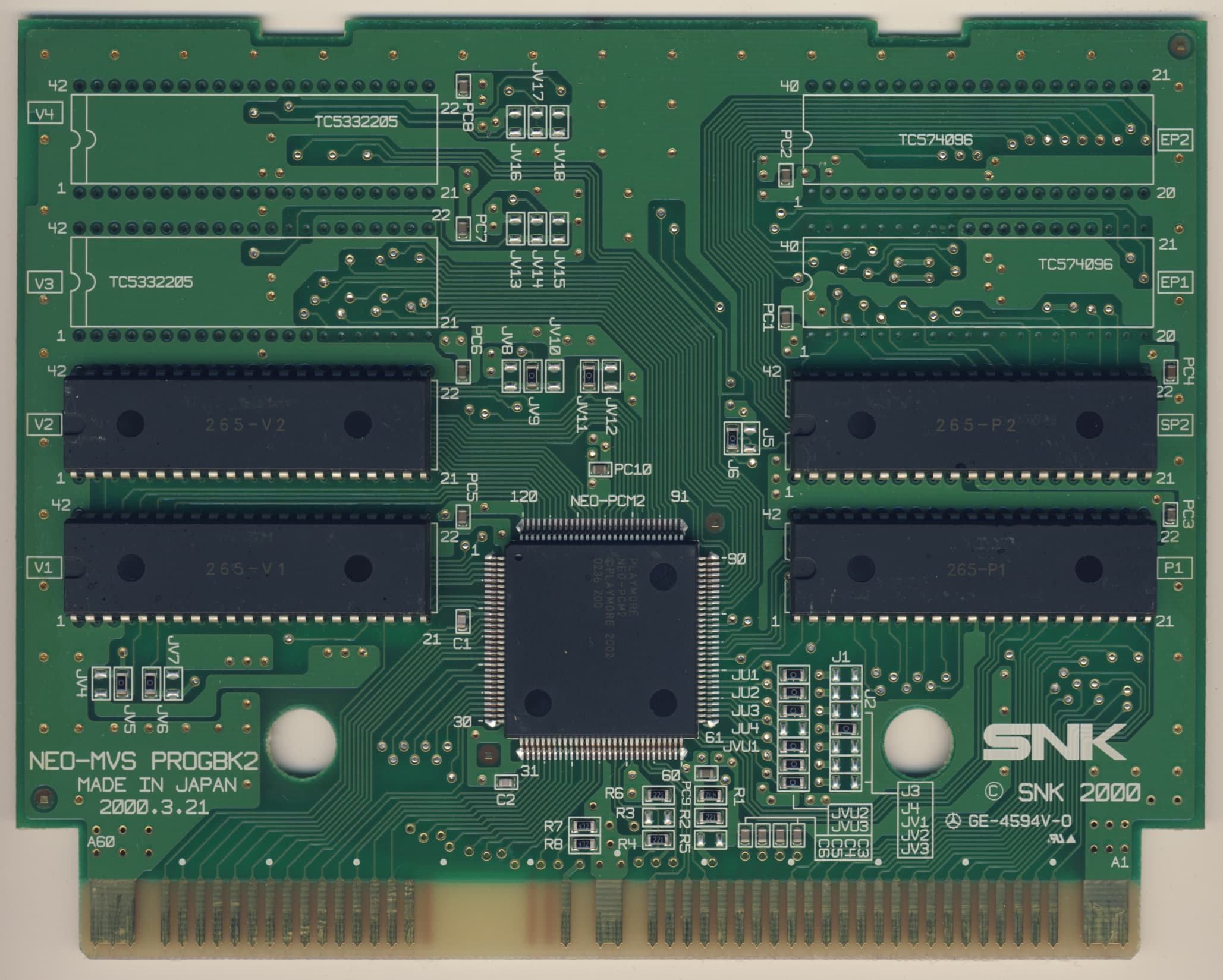 King of Fighters 2002 (2002) — official PCB front