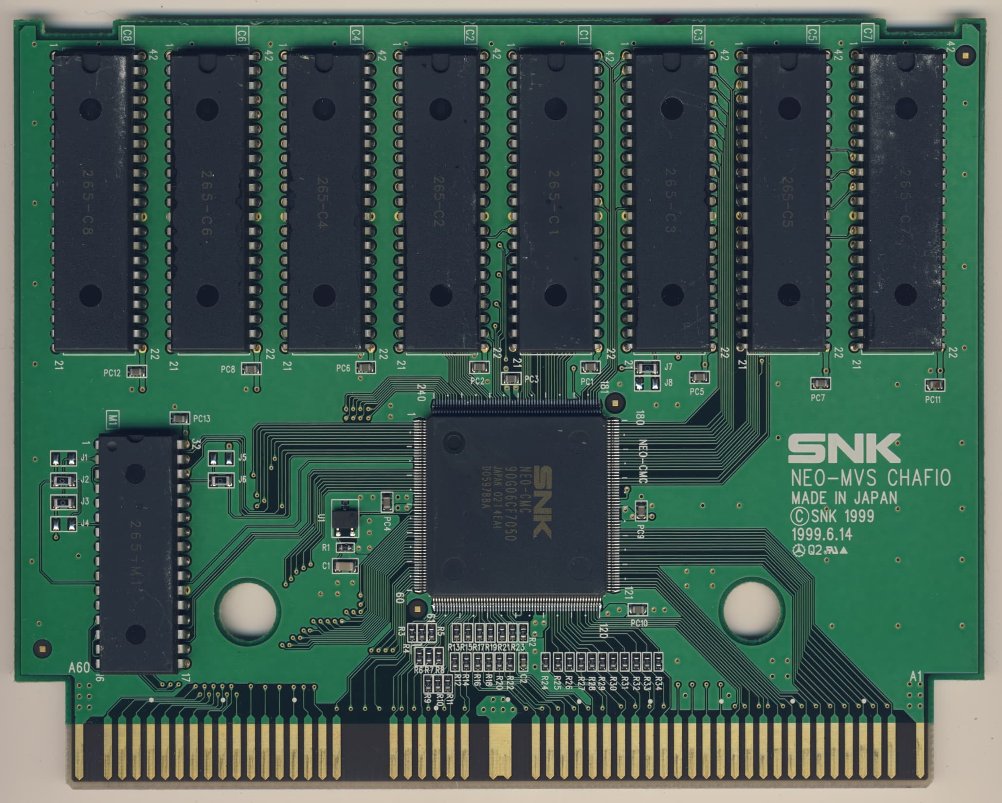 King of Fighters 2002 (2002) — official PCB back