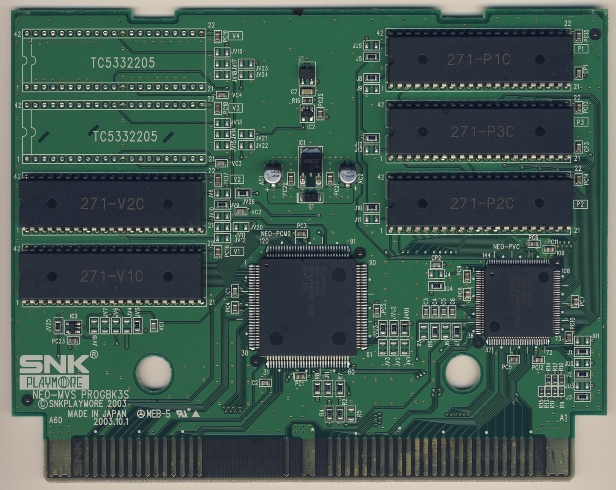King of Fighters 2003 (2003) — official PCB front