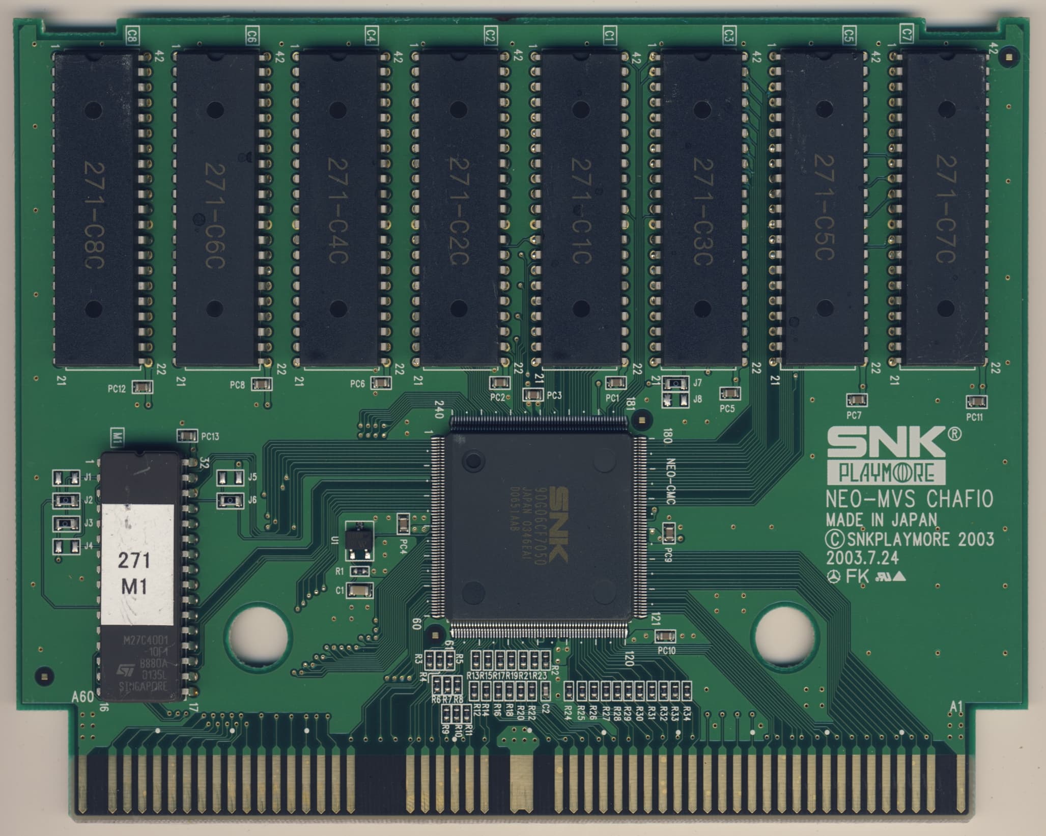King of Fighters 2003 (2003) — official PCB back