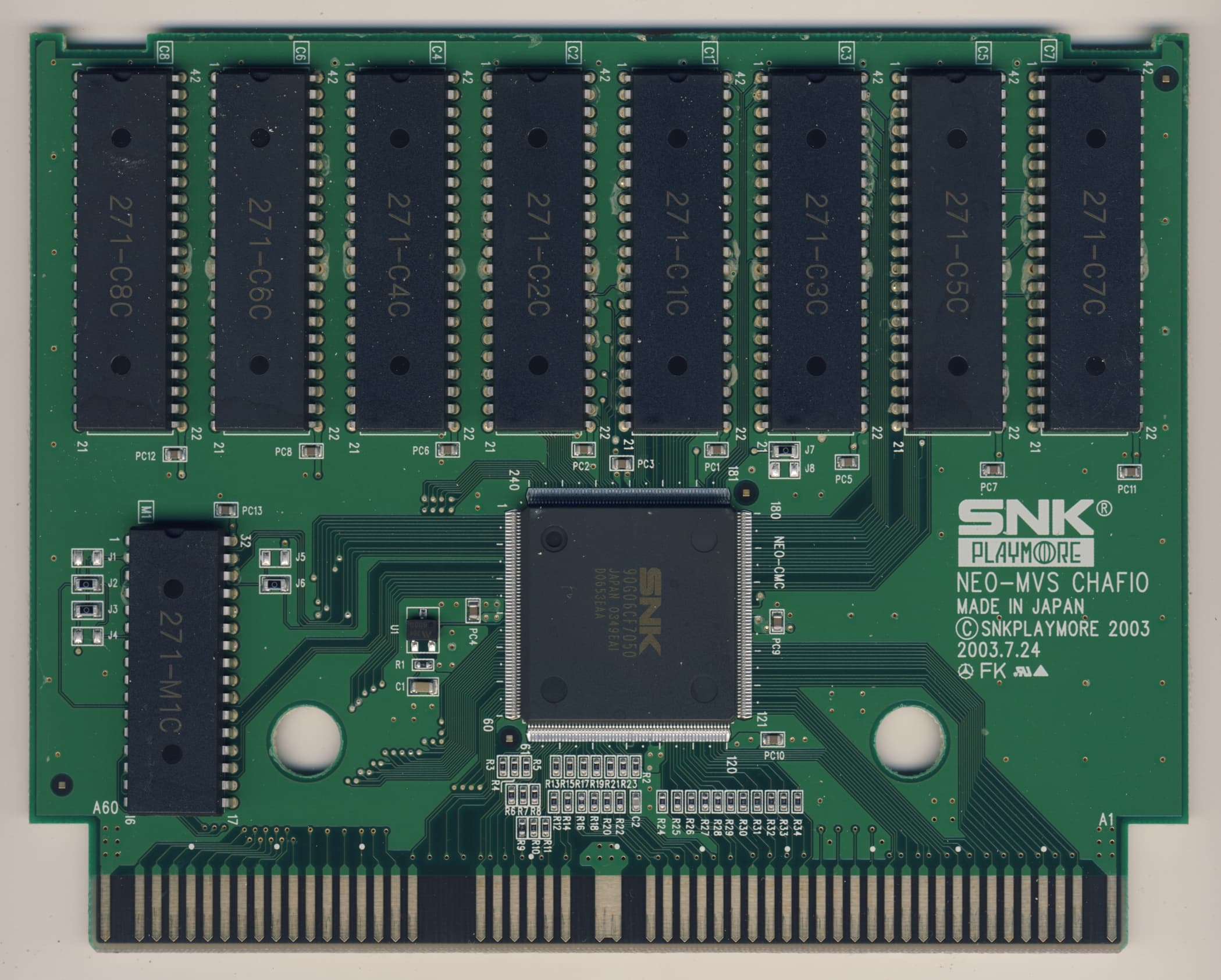 King of Fighters 2003 (2003) — official PCB back