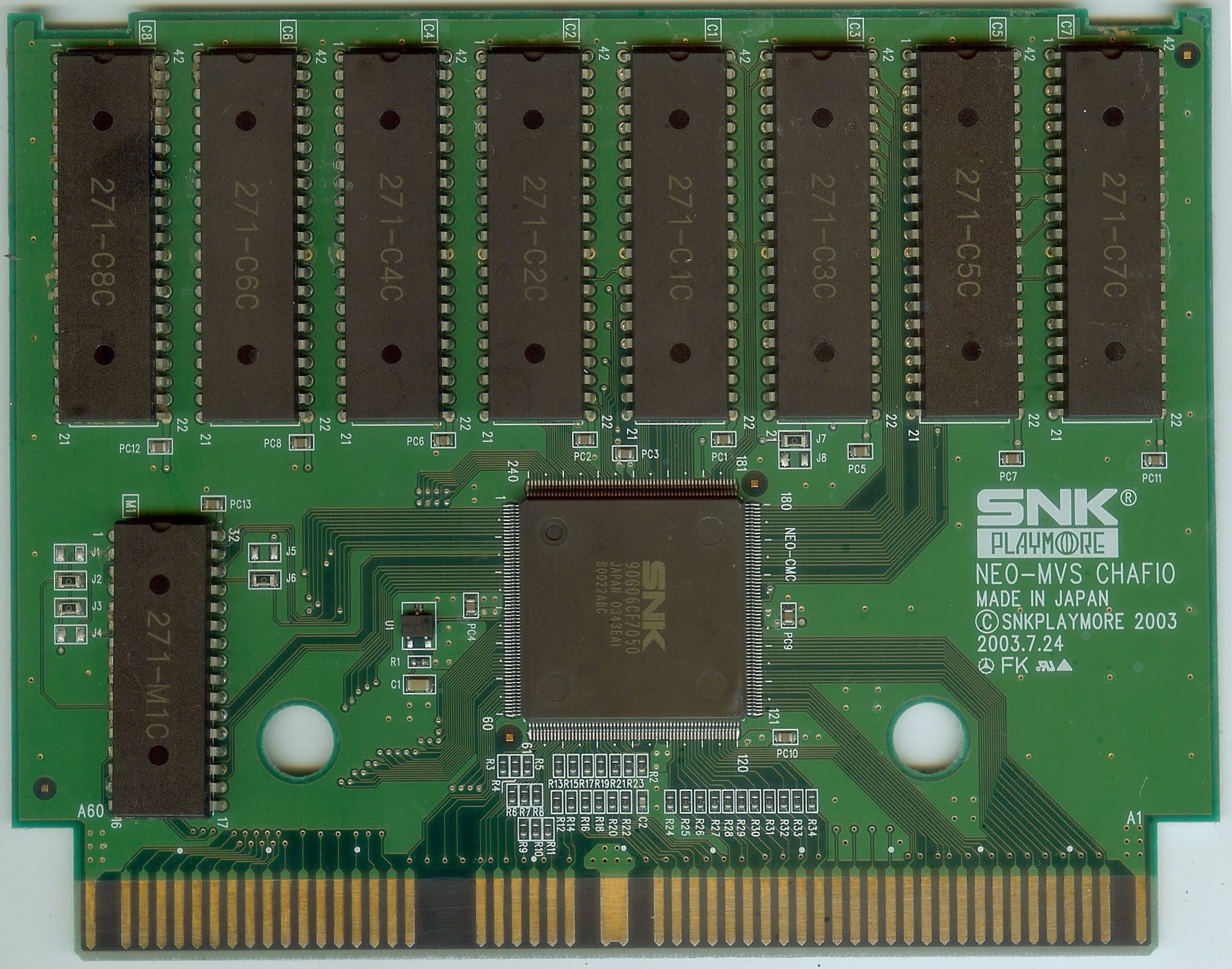 King of Fighters 2003 (2003) — official PCB back