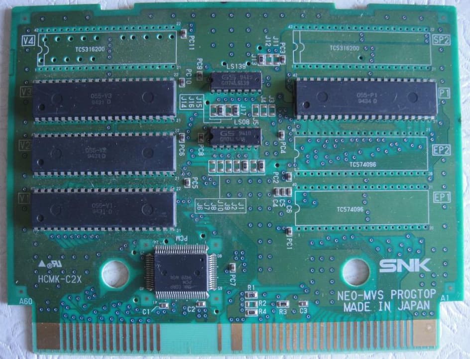 King of Fighters '94 — official PCB back