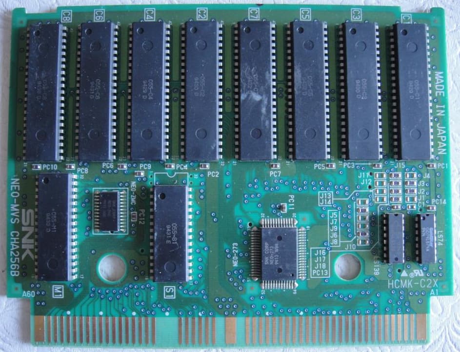 King of Fighters '94 — official PCB back