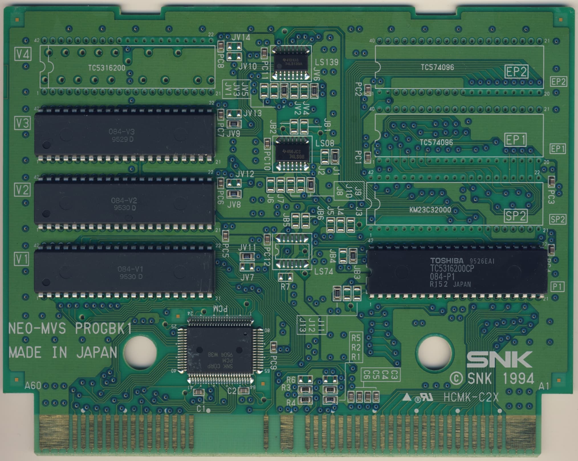 King of Fighters '95 — official PCB front
