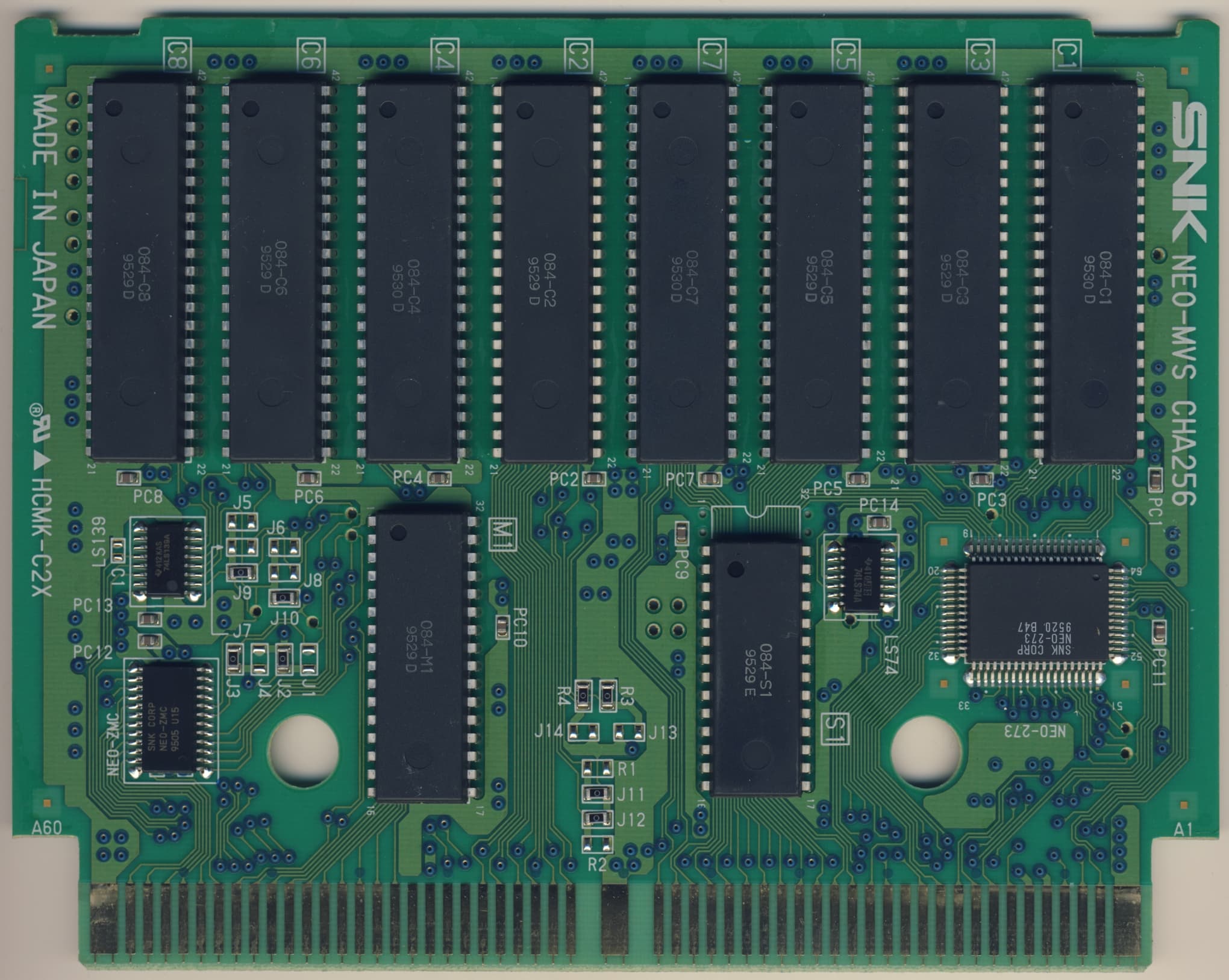 King of Fighters '95 — official PCB back
