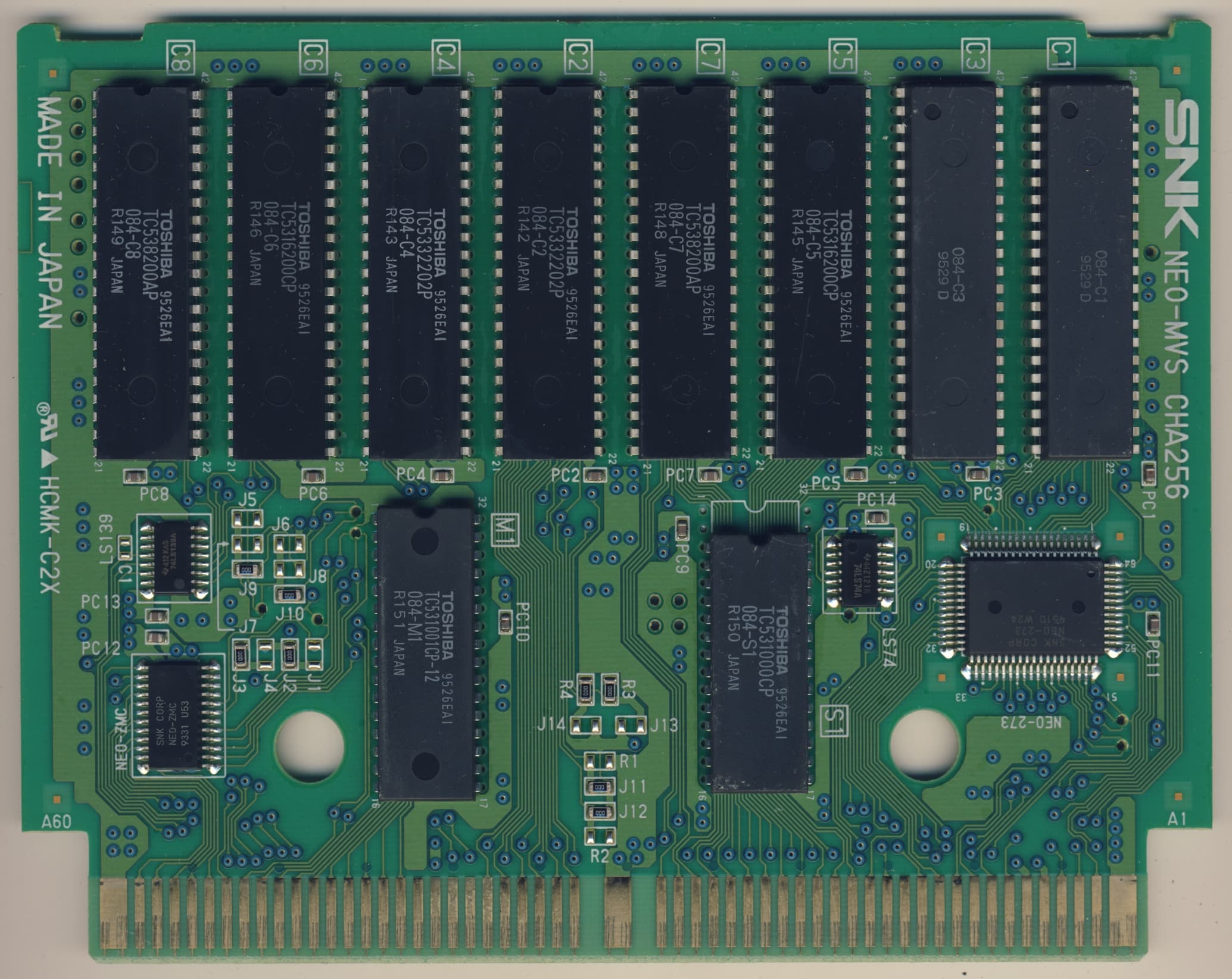 King of Fighters '95 — official PCB back