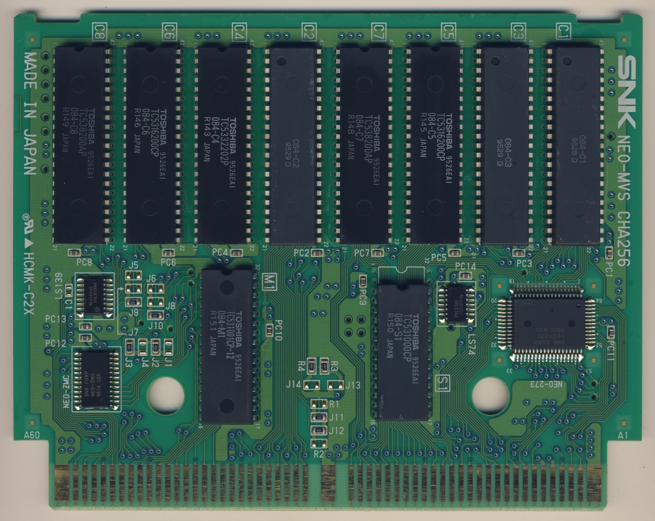 King of Fighters '95 — official PCB back