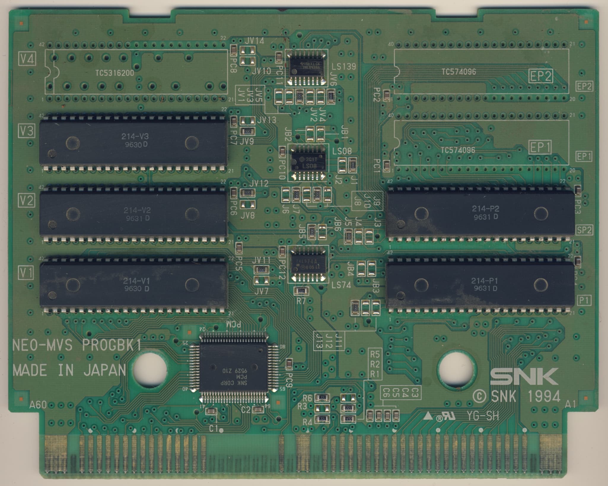 King of Fighters '96 — official PCB front