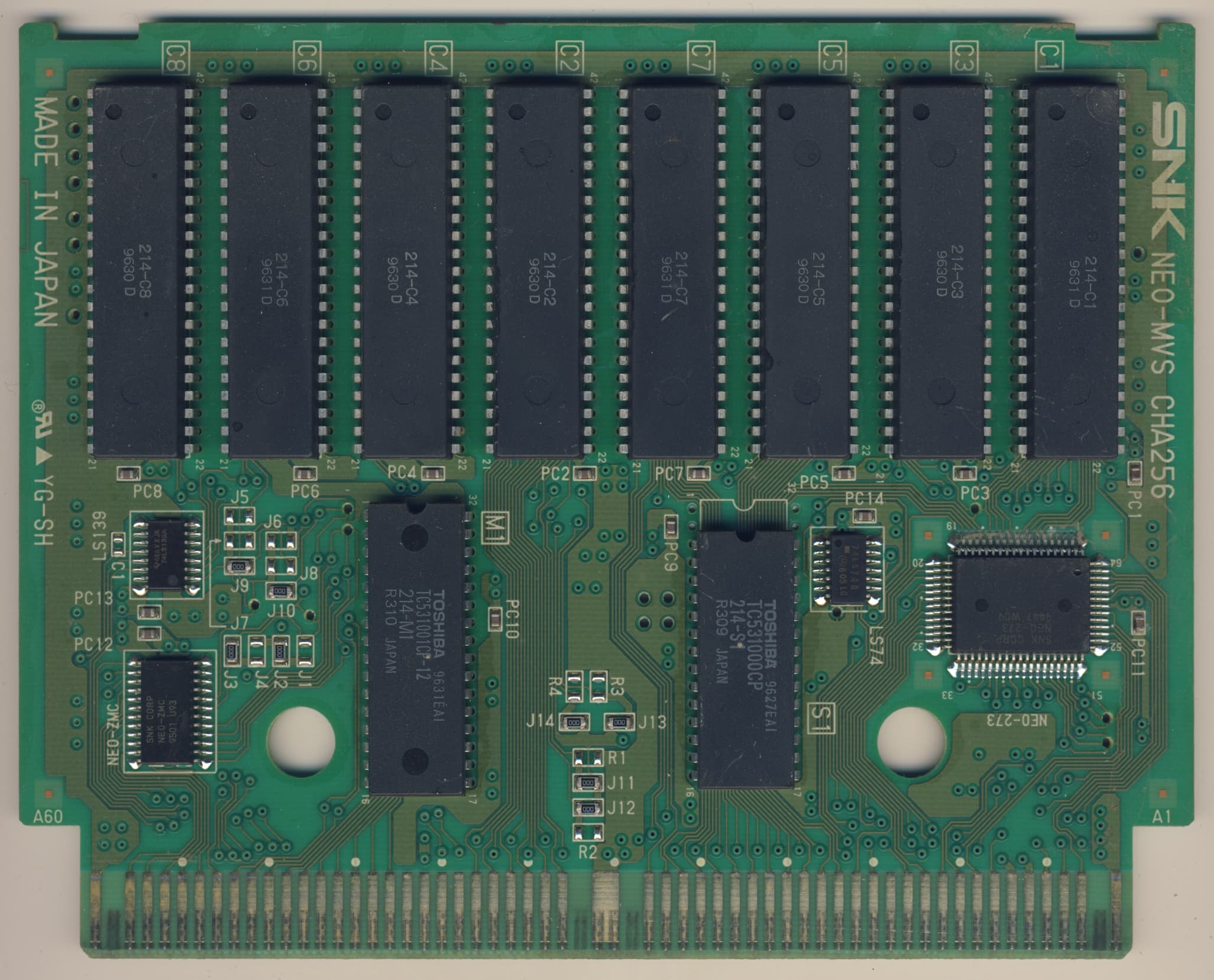 King of Fighters '96 — official PCB back