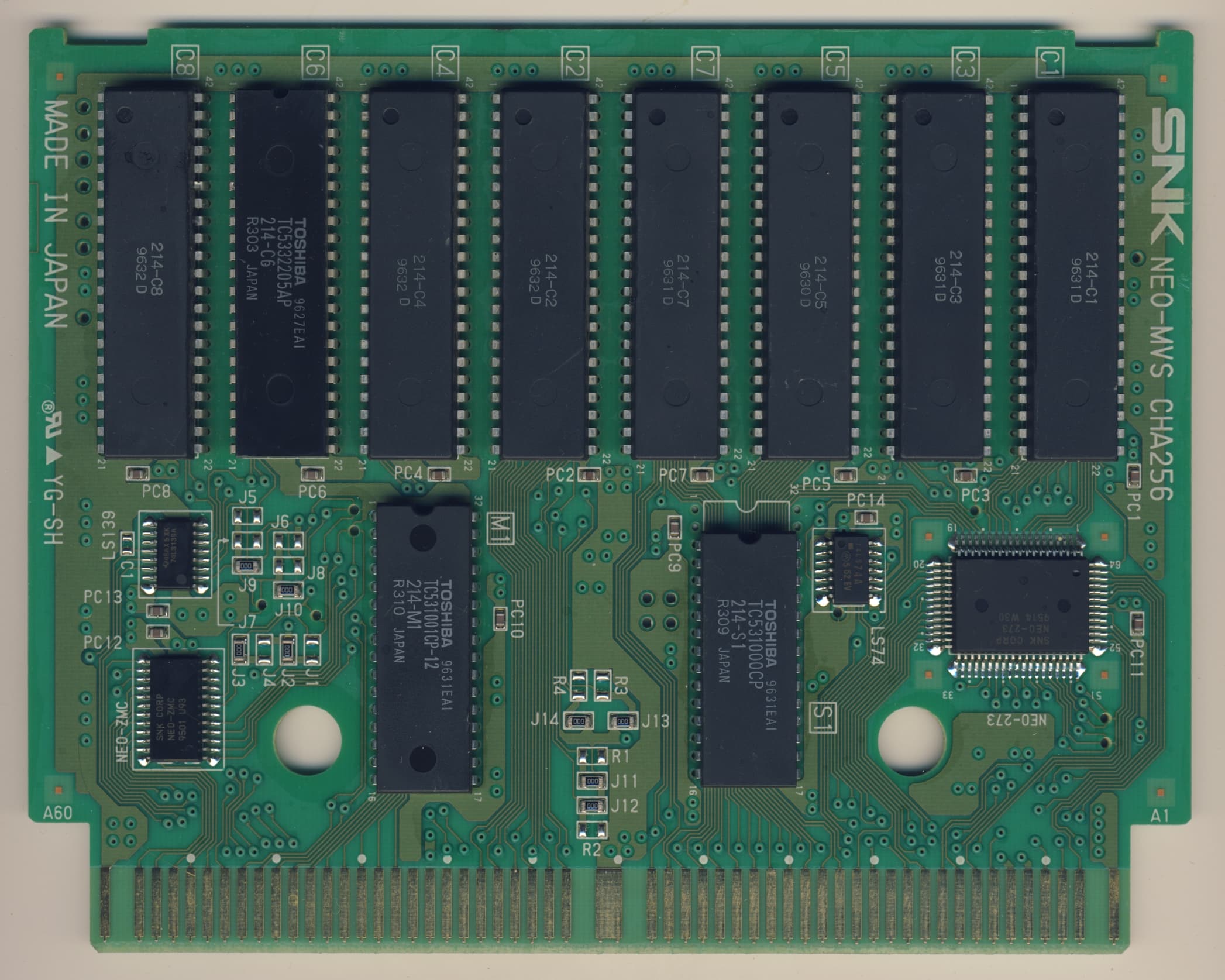 King of Fighters '96 — official PCB back