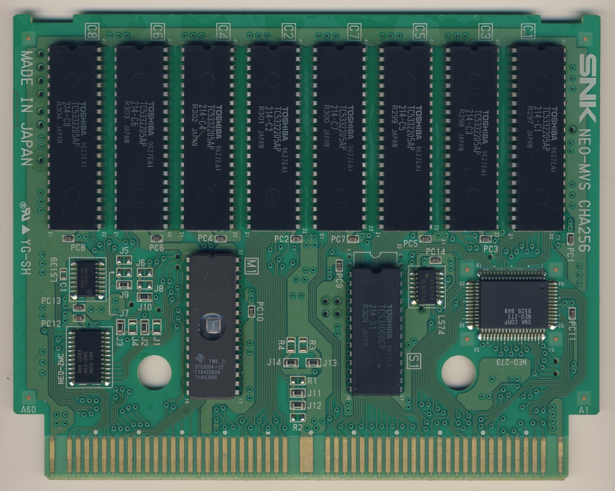 King of Fighters '96 — official PCB back