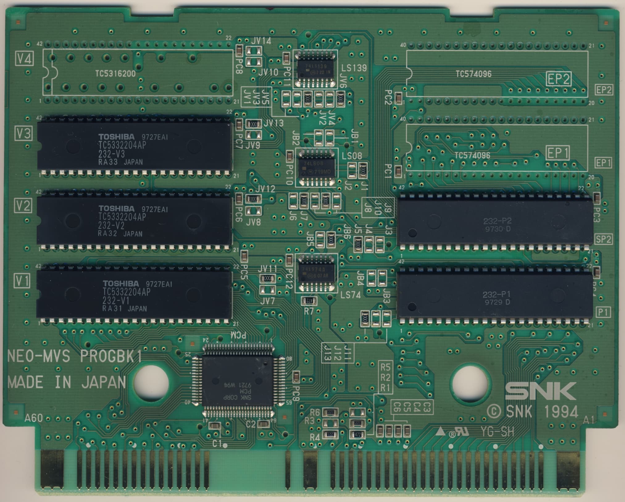 King of Fighters '97 — official PCB front