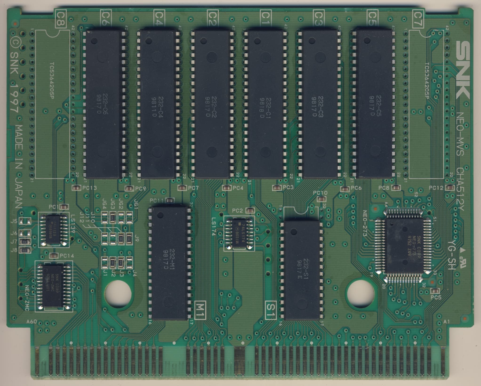 King of Fighters '97 — official PCB back