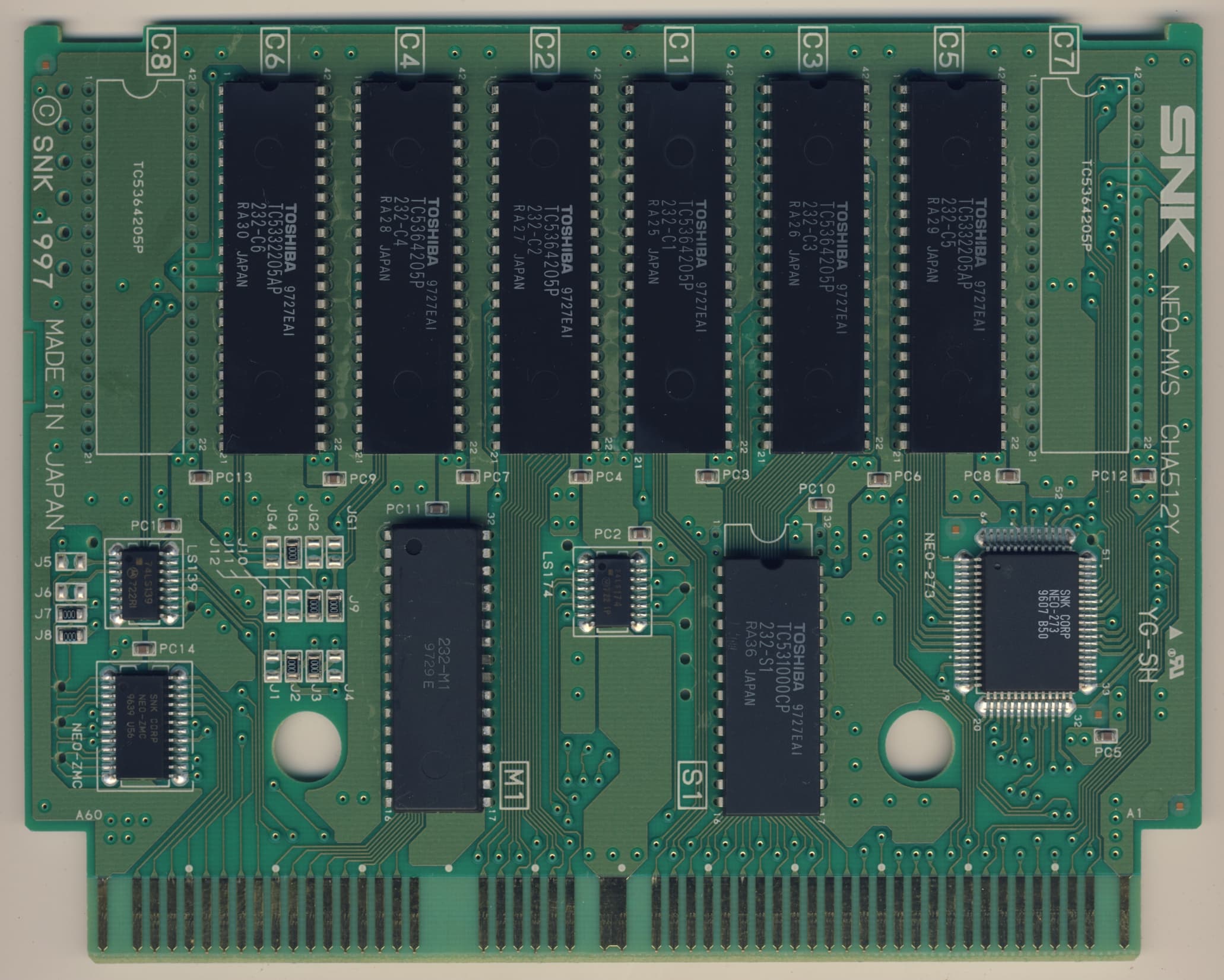 King of Fighters '97 — official PCB back