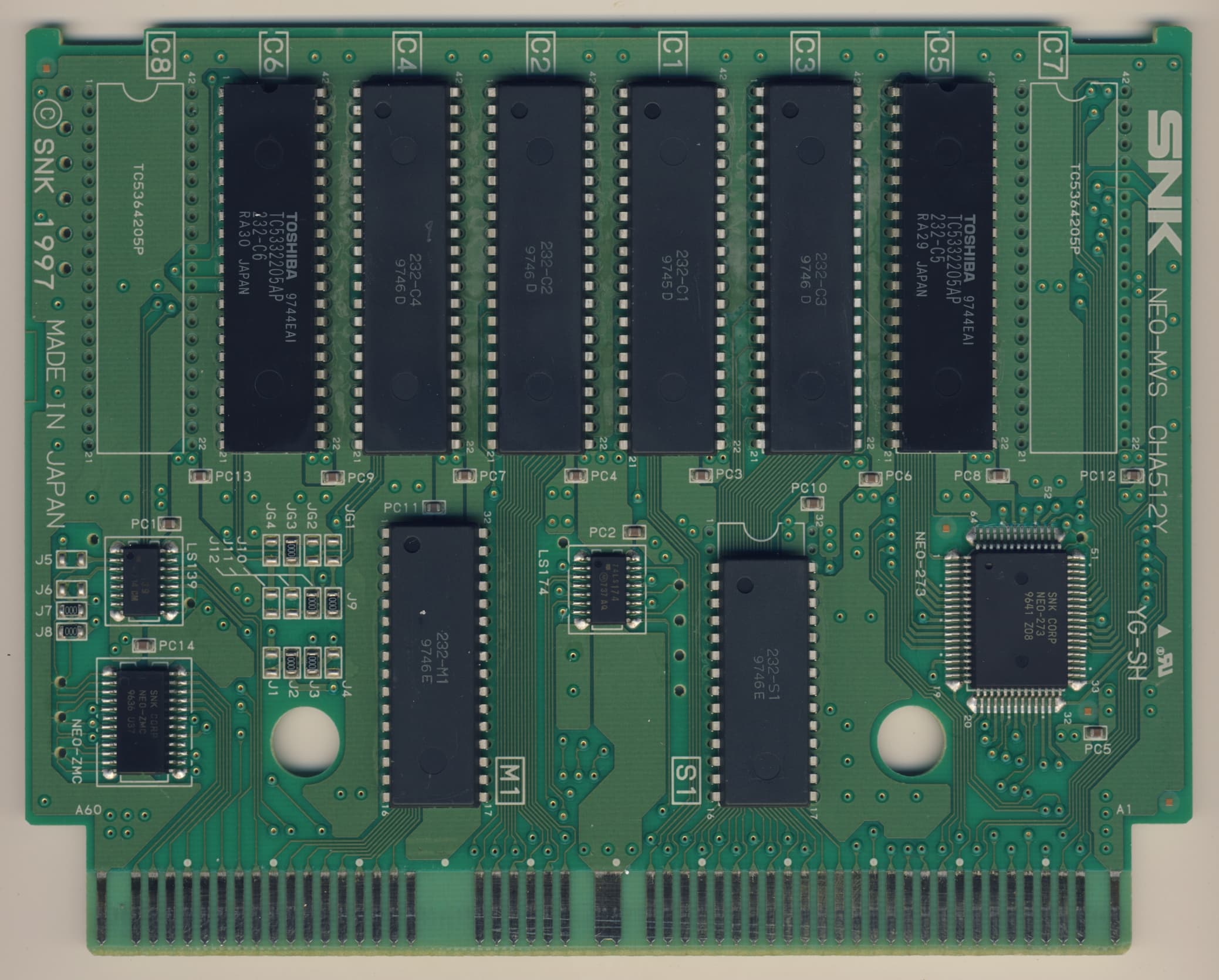King of Fighters '97 — official PCB back