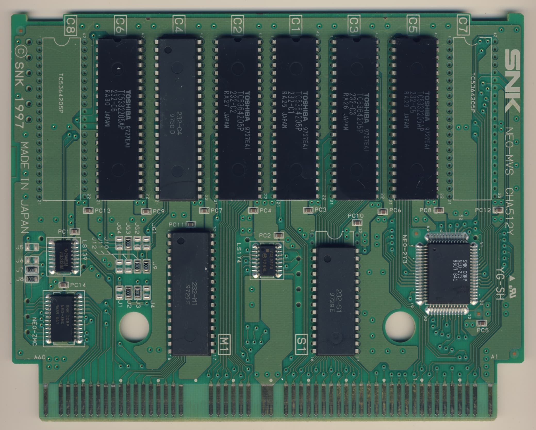 King of Fighters '97 — official PCB back