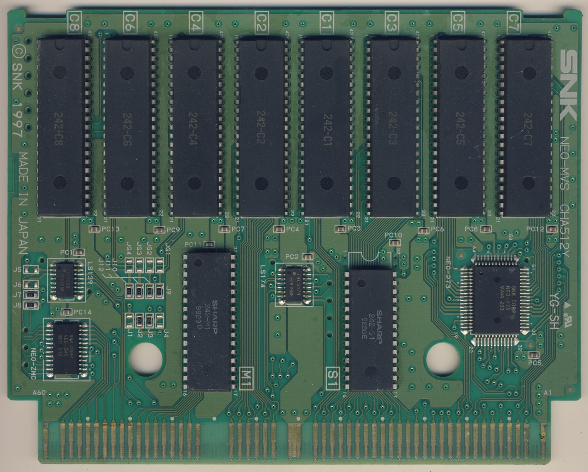 King of Fighters '98 — official PCB back