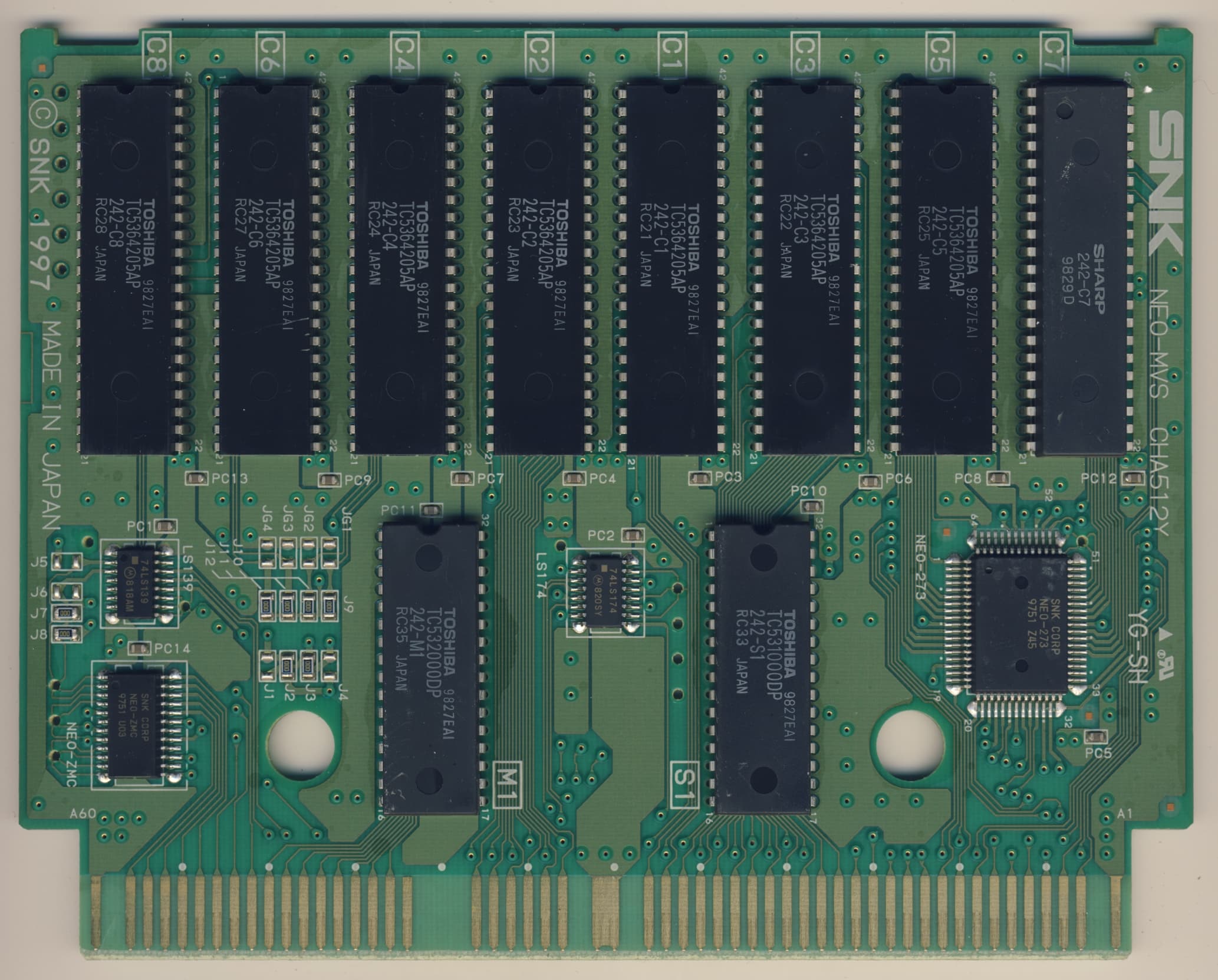 King of Fighters '98 — official PCB back
