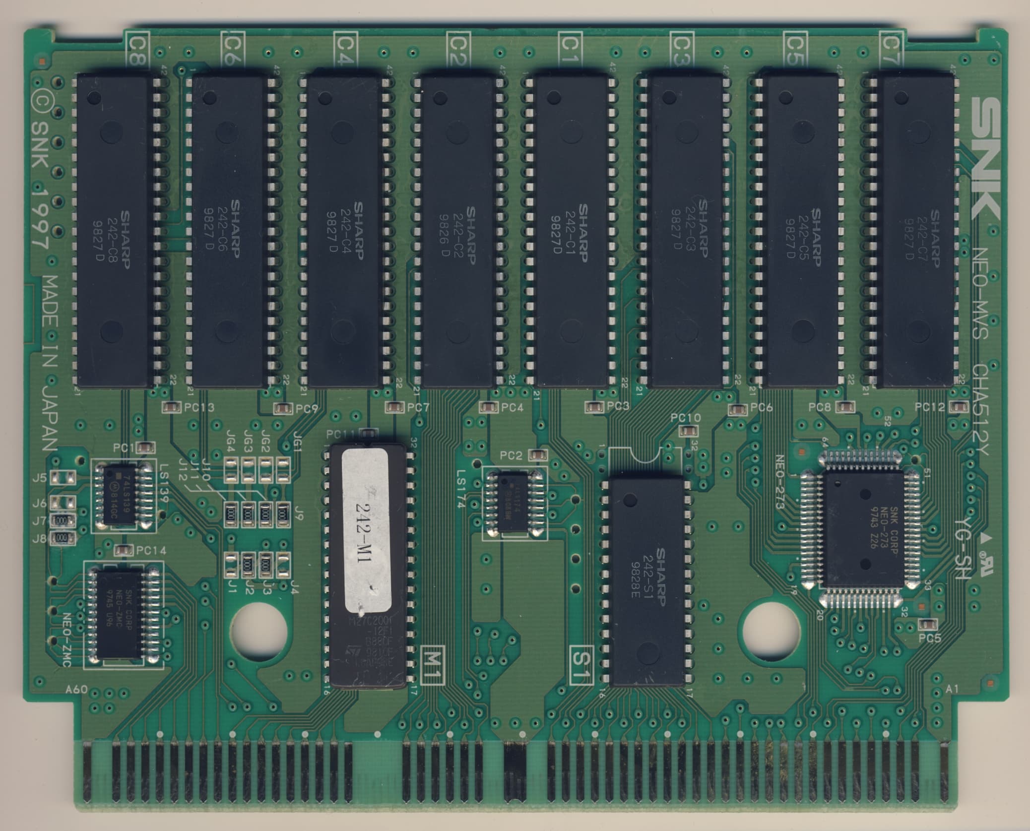 King of Fighters '98 — official PCB back
